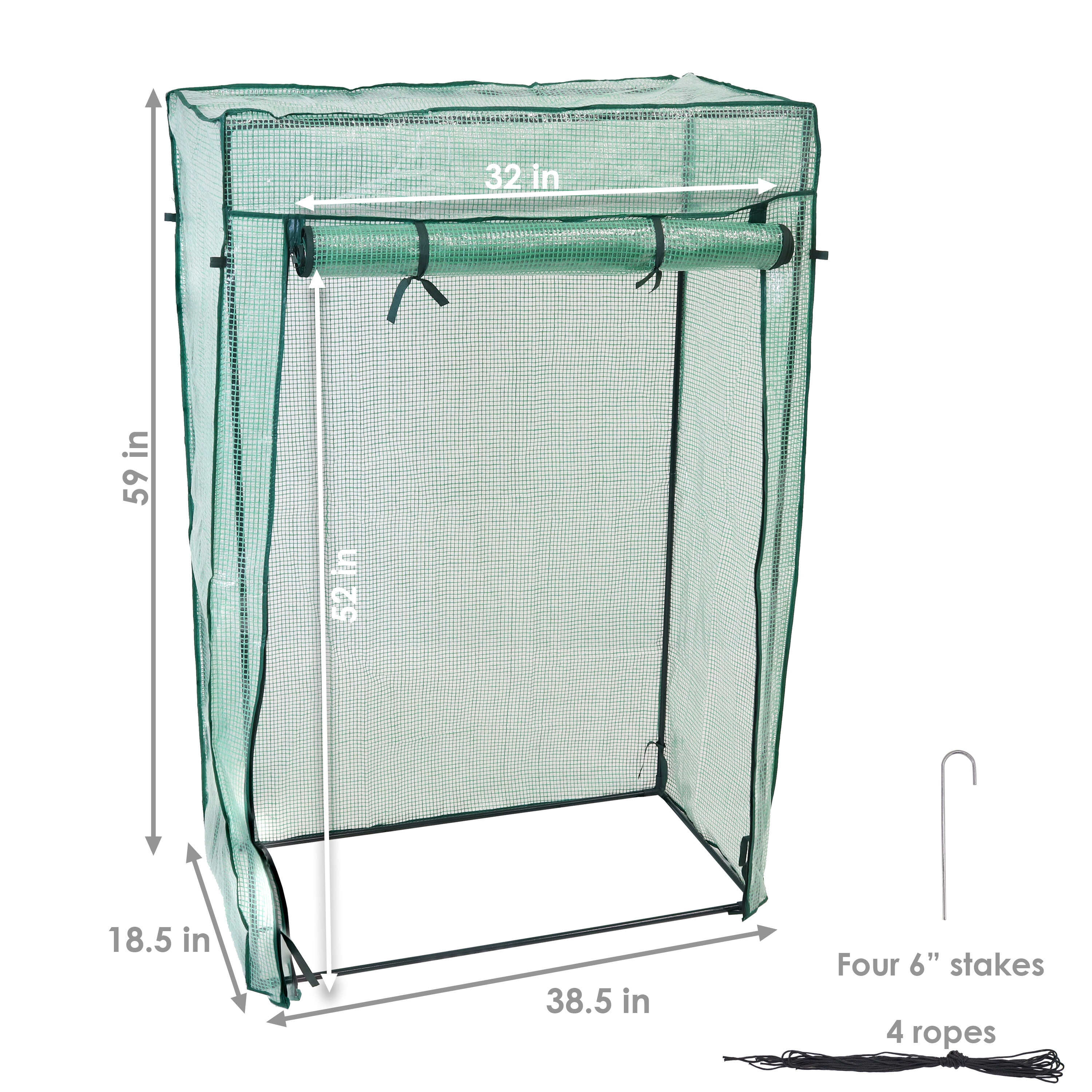 Sunnydaze Decor HGH-888 greenhouses - View #5