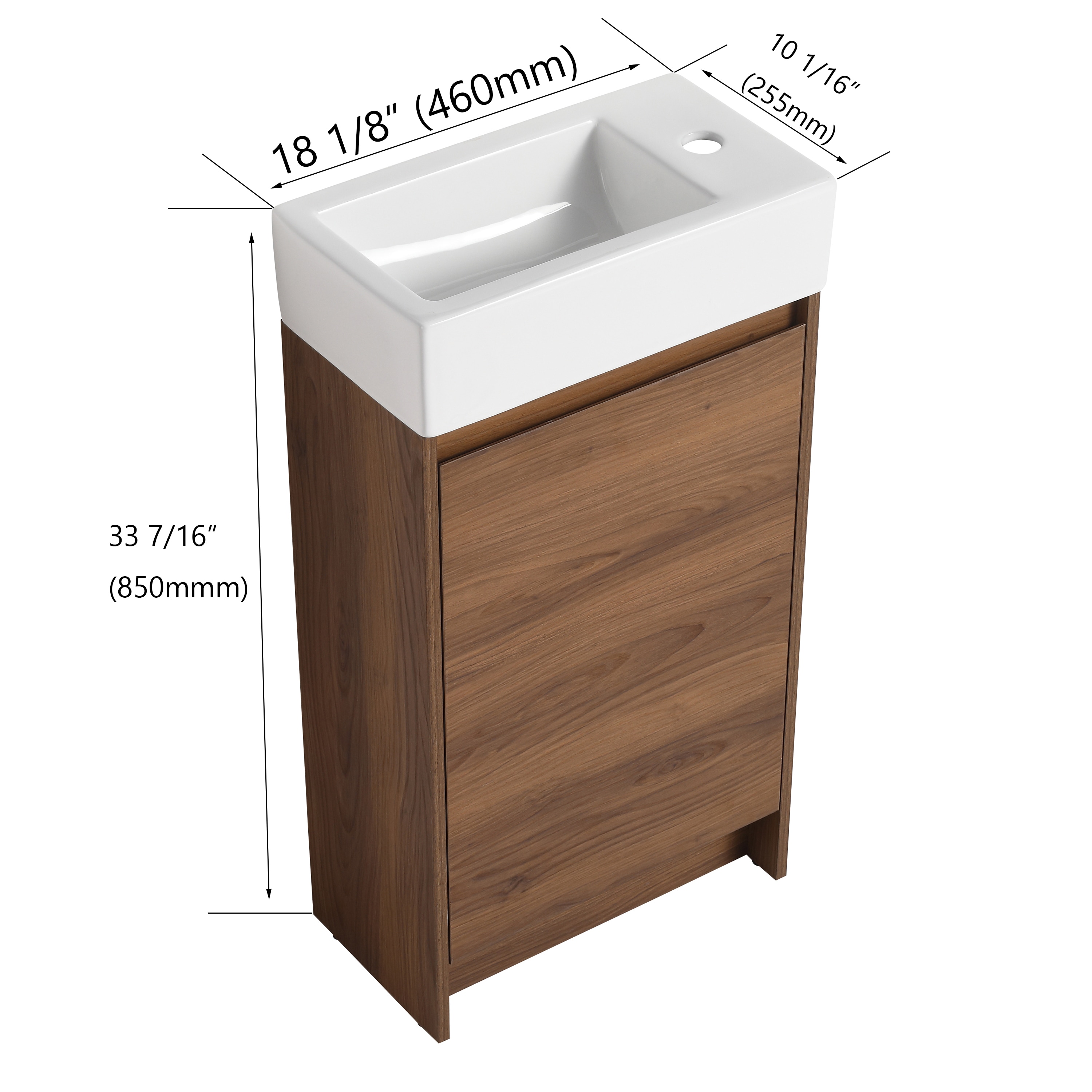 WELLFOR GLEM-36248 Bath-Vanity-Combo - View #2