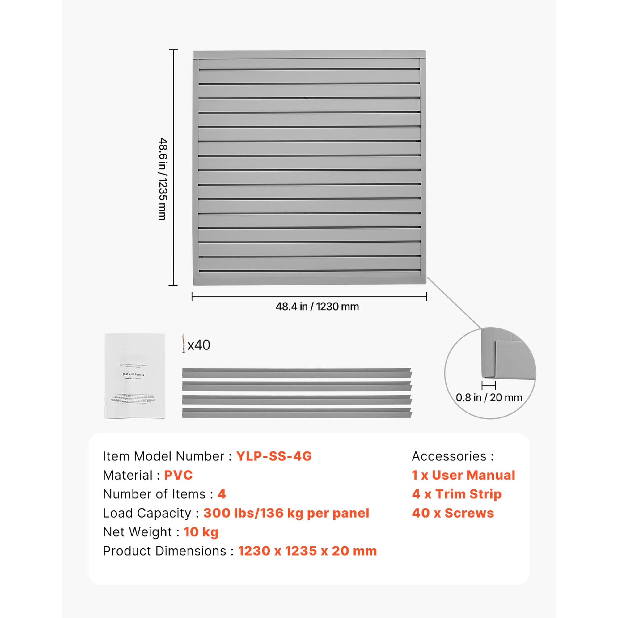 Vorene J-GLCTQ0XR968U Wall-Panels - View #4