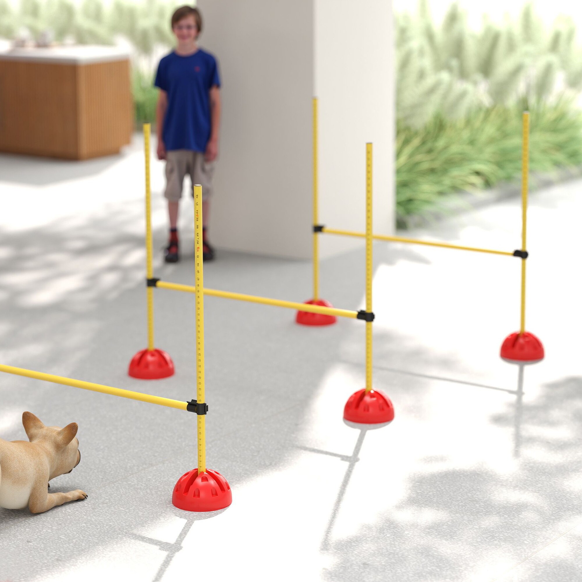 PawHut D07-057V00YL Dog-Park-Agility-Course-Kits - View #5