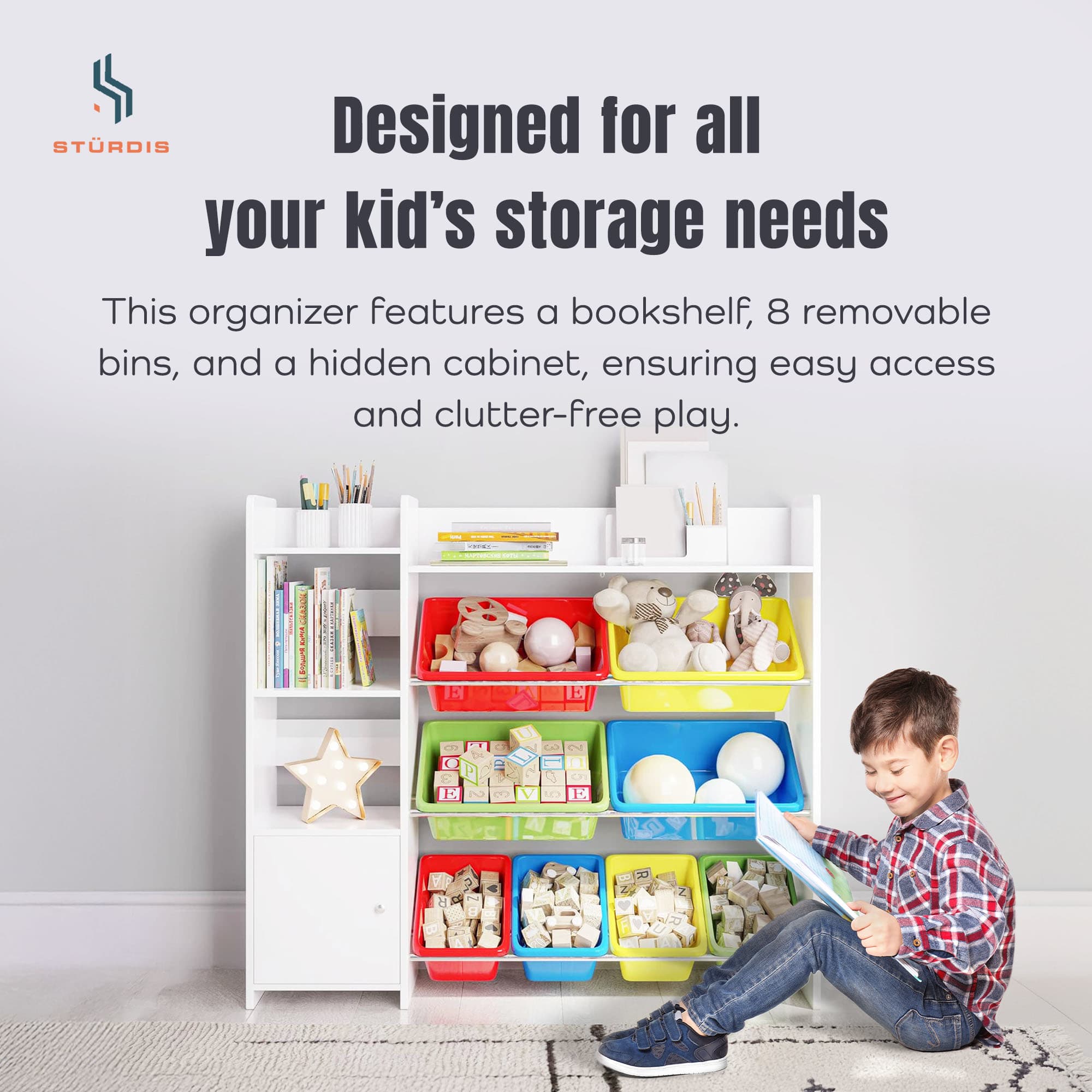 STURDIS 401162 Kids-Bookcases - View #2