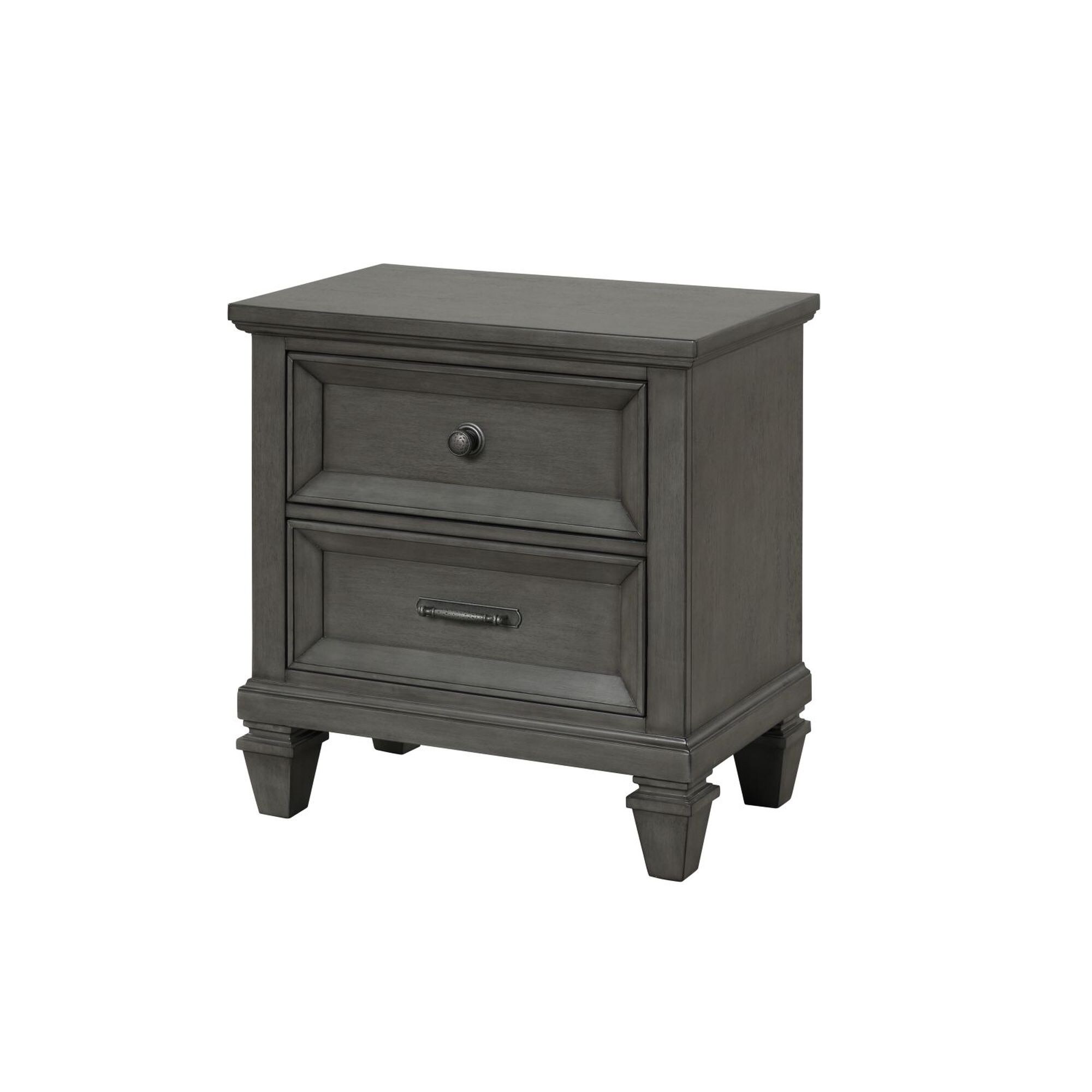 JASMODER B00943427 Gray Mdf Bookcase with Doors