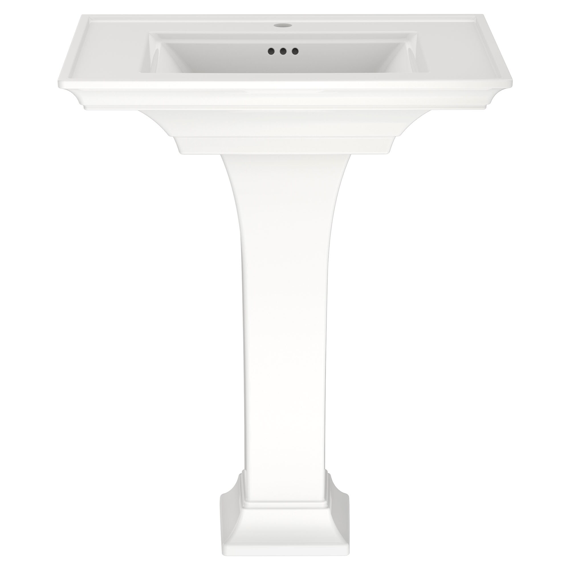 American Standard Town square s Fireclay White Pedestal Sink Combo (22.