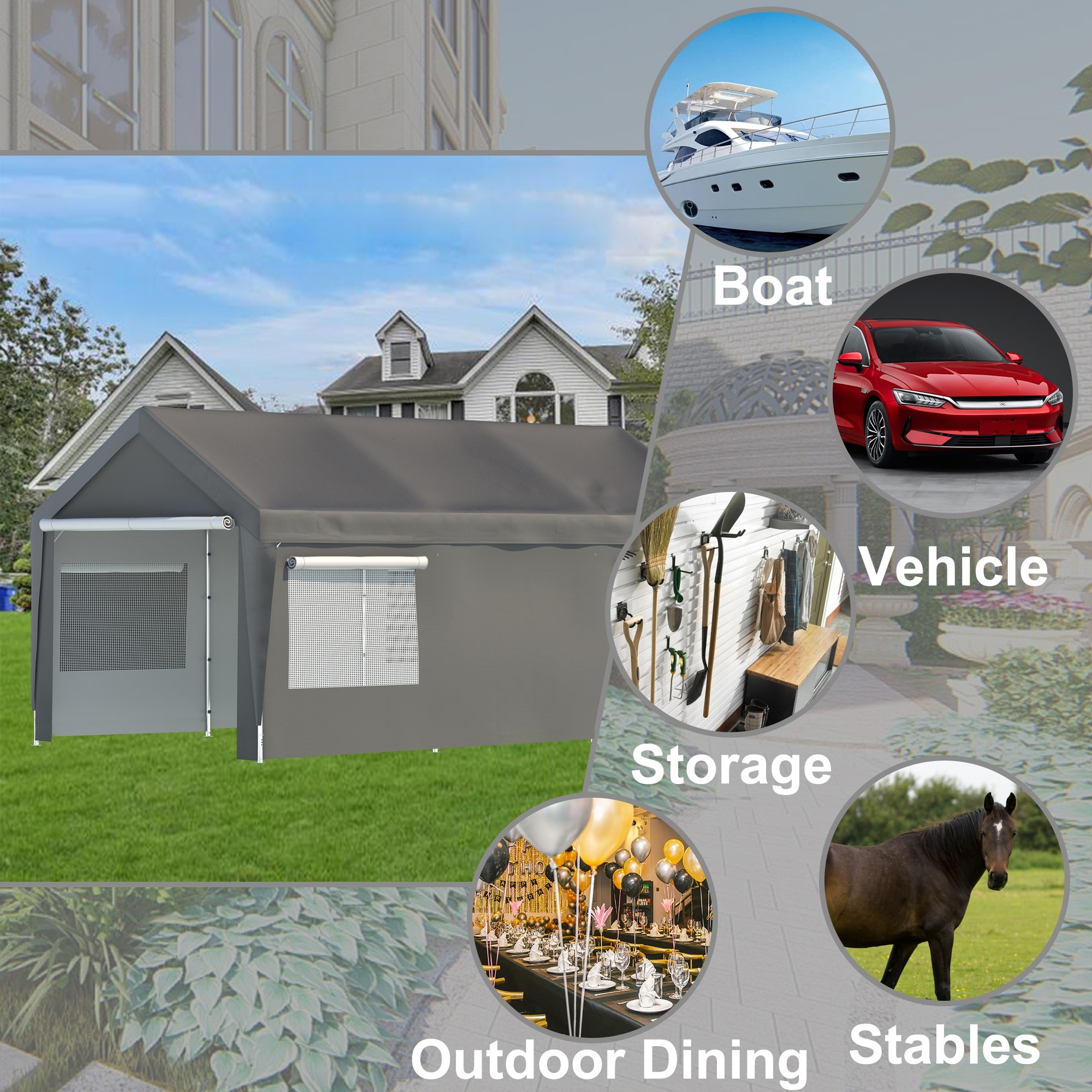 Lycvki CP-13 Carport-Covers - View #6