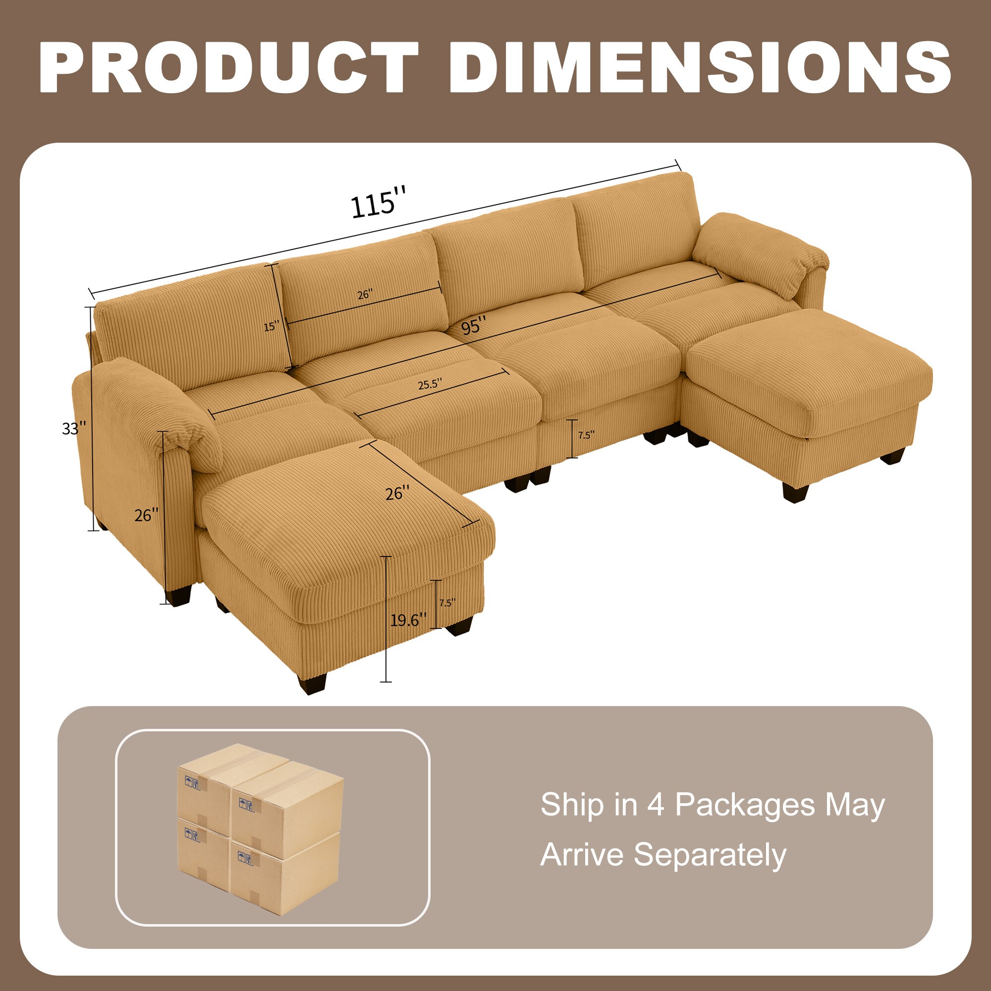 Serwall SWDXRZJ06-YJH Sofas-Loveseats - View #3