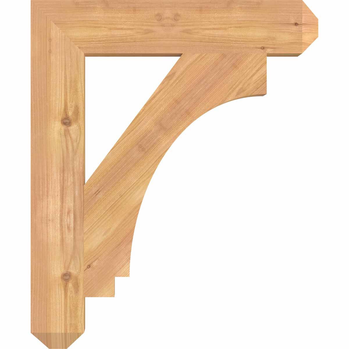 Ekena Millwork BKT04X20X24IMP04SWR Exterior-Brackets-Braces - View #3