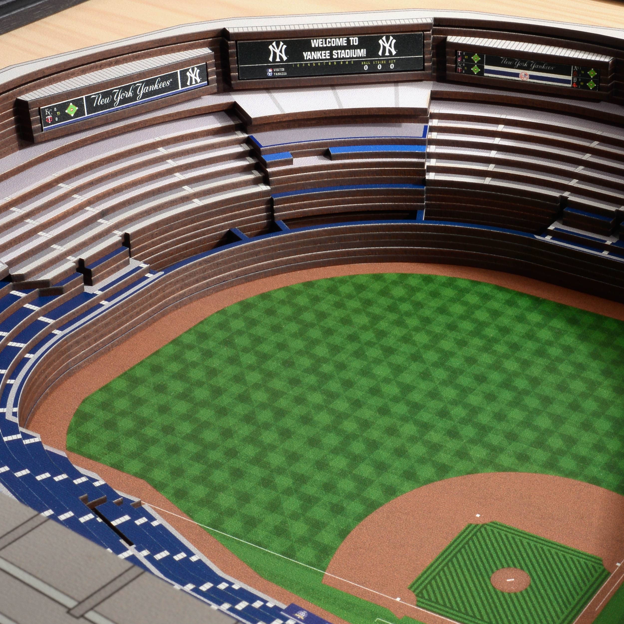 8 x 32 MLB San Diego Padres 3D Stadium Banner