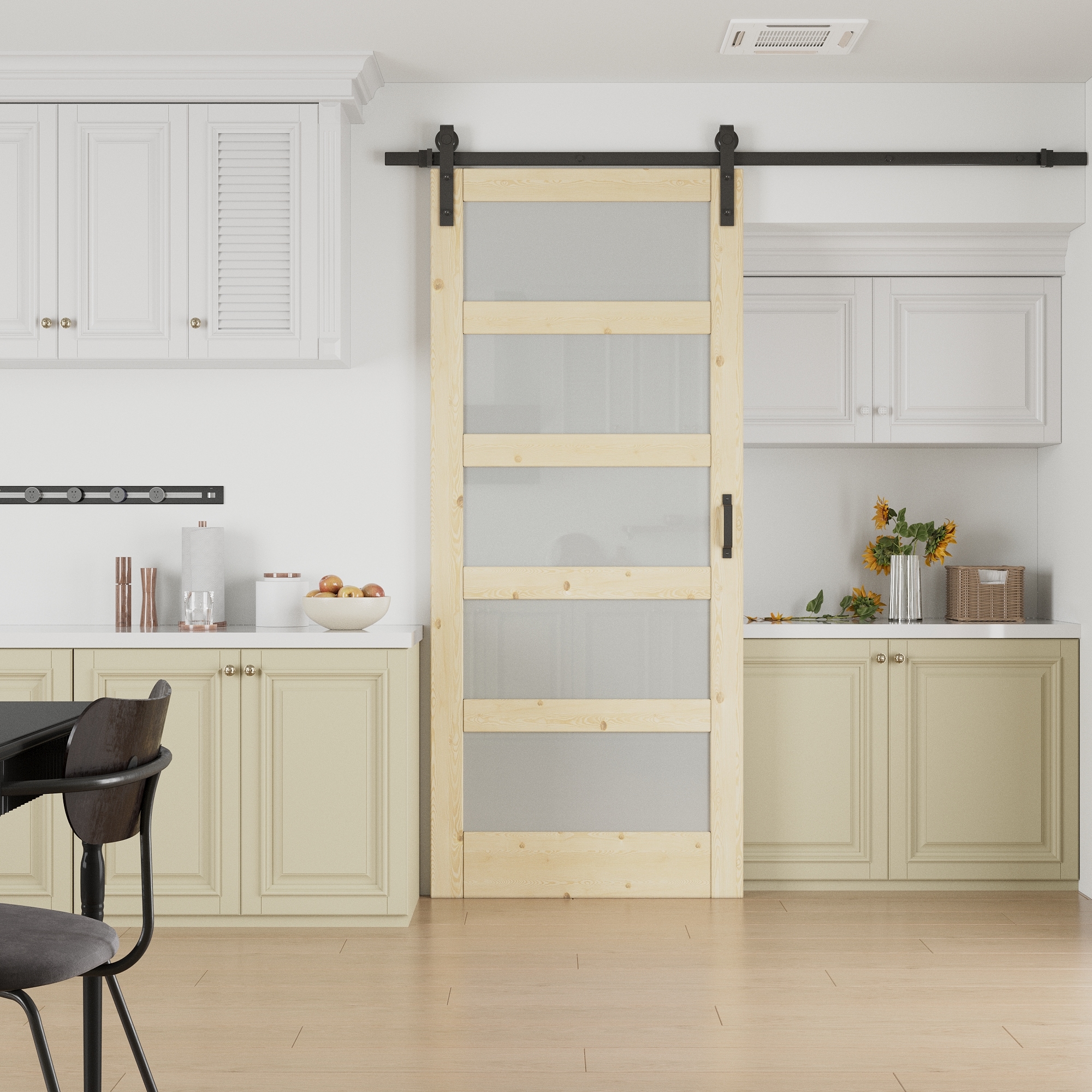 JUJUBON IN-BDPN-BD1-G-5L-42 Barn-Doors - View #3