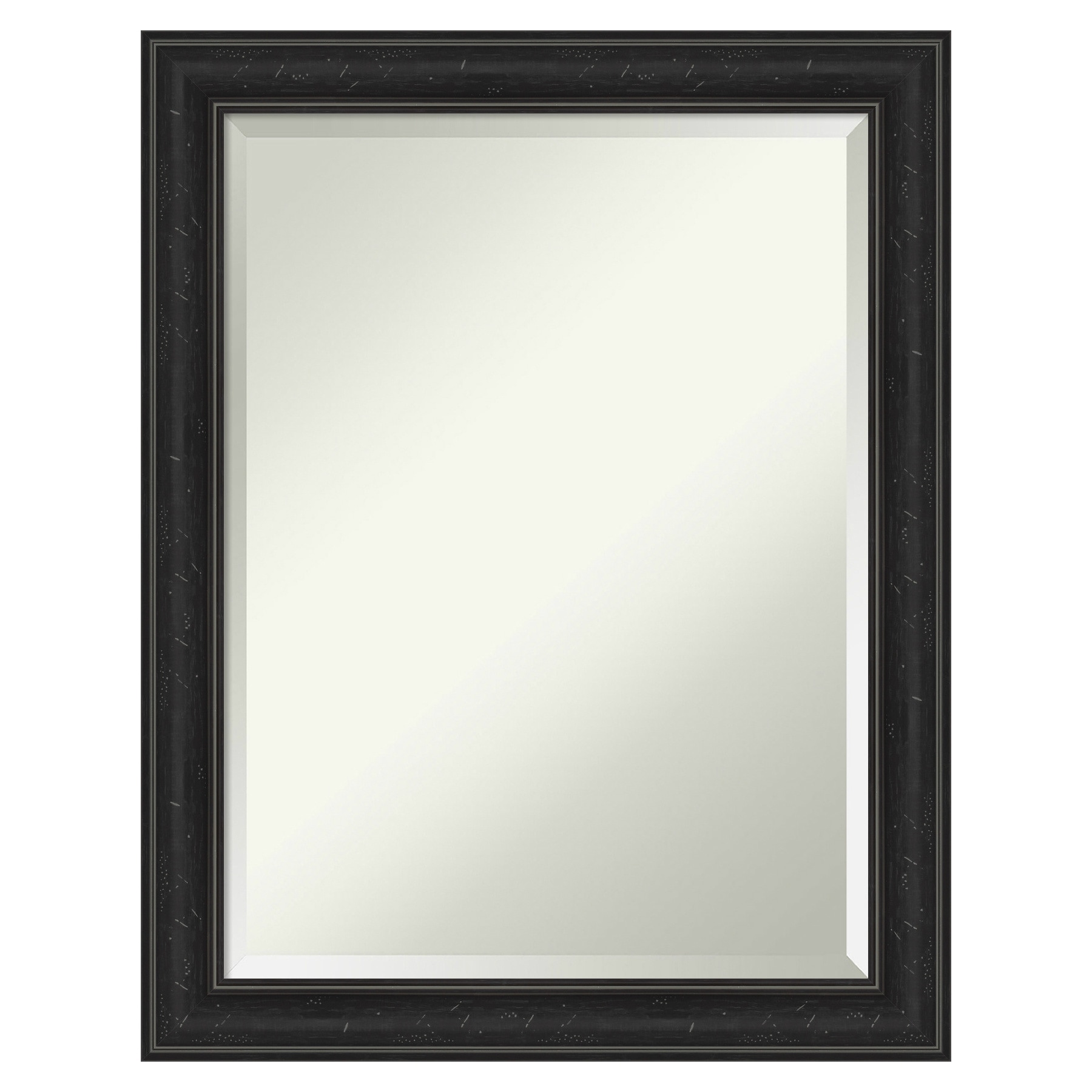 Amanti Art DSW4593126 Shipwreck 22.0-Inches x 28.0-Inches Framed Rectangle Bathroom Vanity Mirror ( Distressed Black )