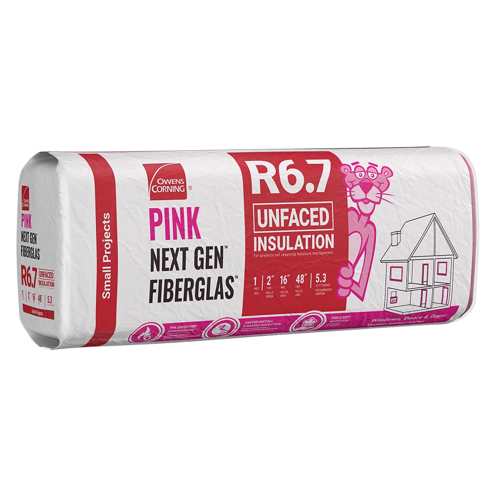 Owens Corning R- 13 Faced Fiberglass Insulation Roll 15 in. x 32 ft. (1  Roll) RF10 - The Home Depot