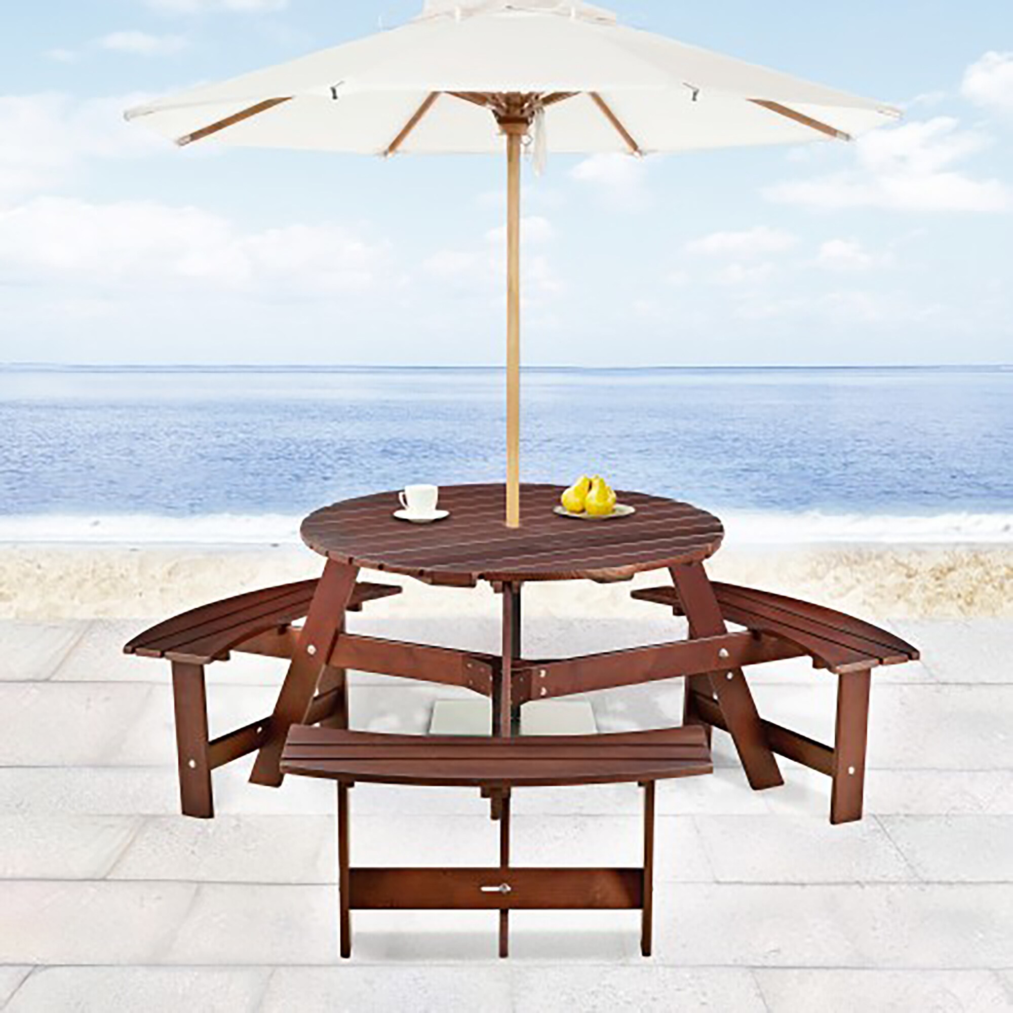 CASAINC WF-SM-H-NY Picnic-Tables - View #4