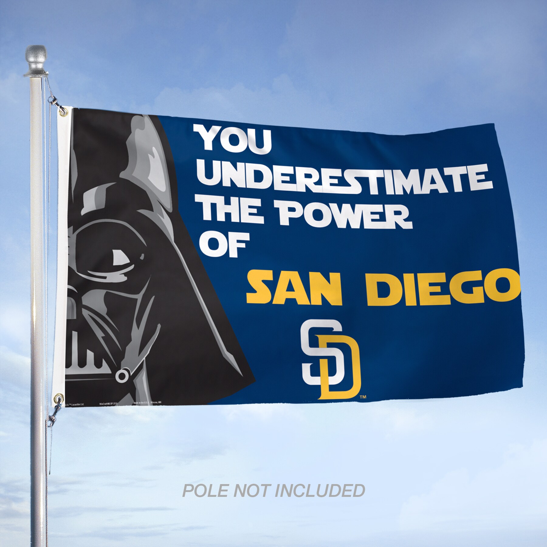  MLB San Diego Padres Team Color and Logo Door Banner : Sports  & Outdoors