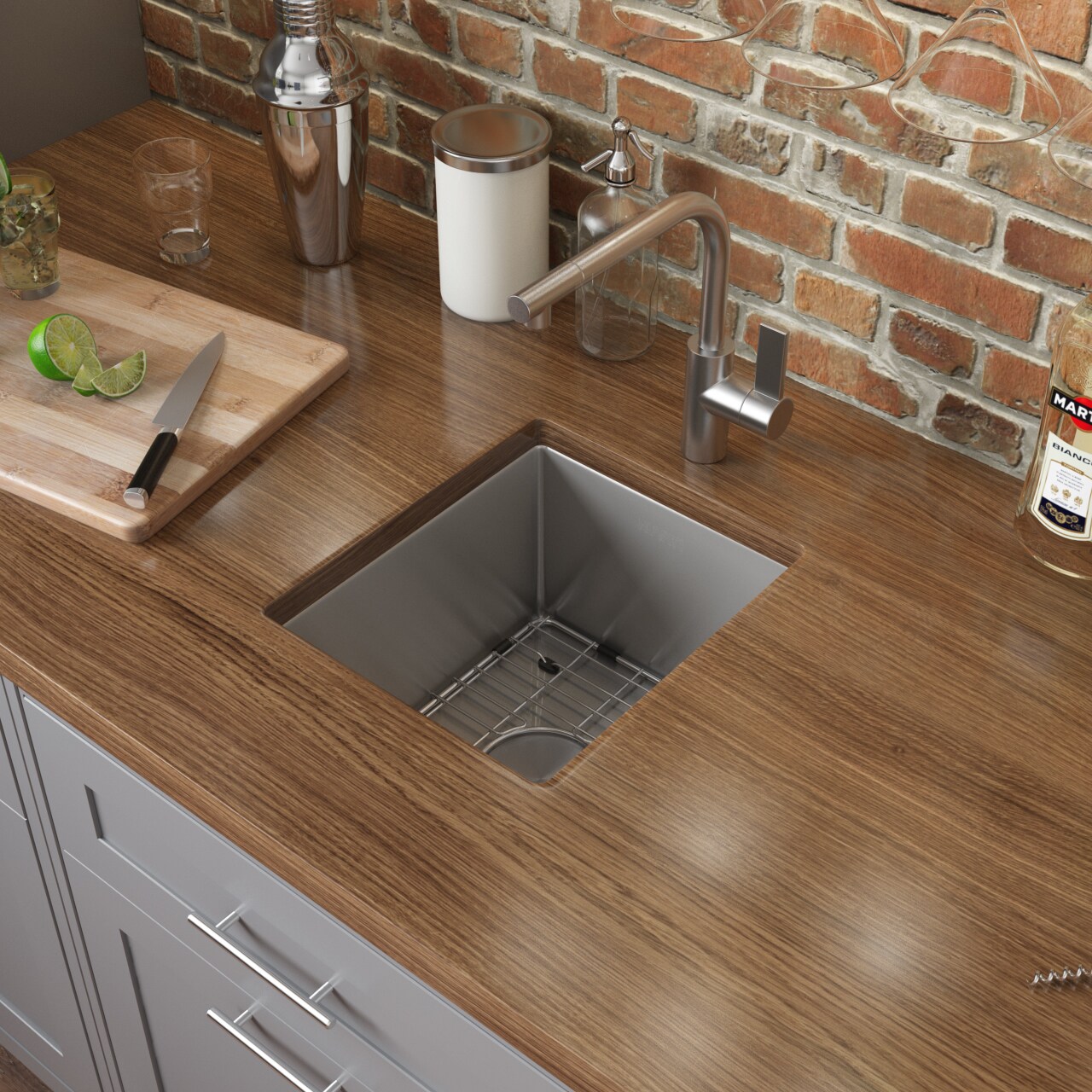 Ruvati RVH7015 Bar-Prep-Sinks - View #2