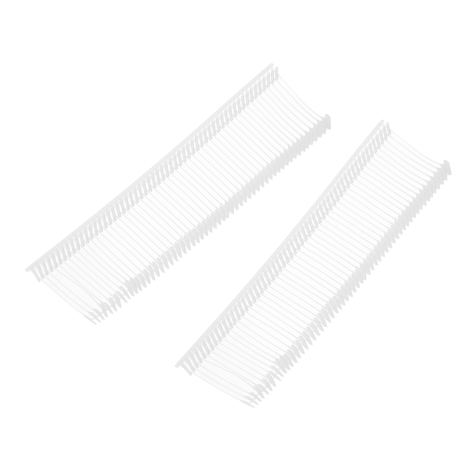 Unique Bargains S26051400UX4824 1500pcs Standard Tagging Fasteners Plastic Regular Standard Label Gun Price Tagging Barbs for Garment Price Tag Label Tagging Barbs 25mm/1-Inch White