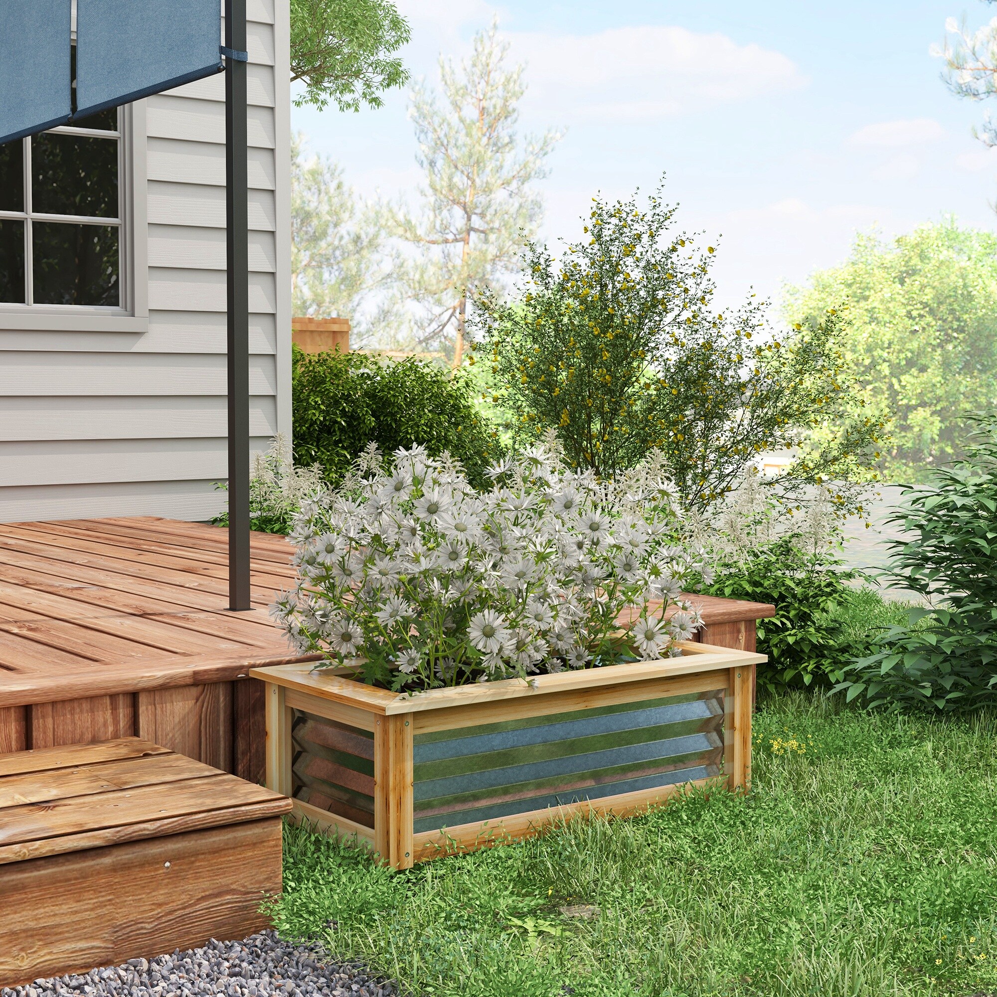 Outsunny 84H-003V01ND Raised-Garden-Beds - View #5