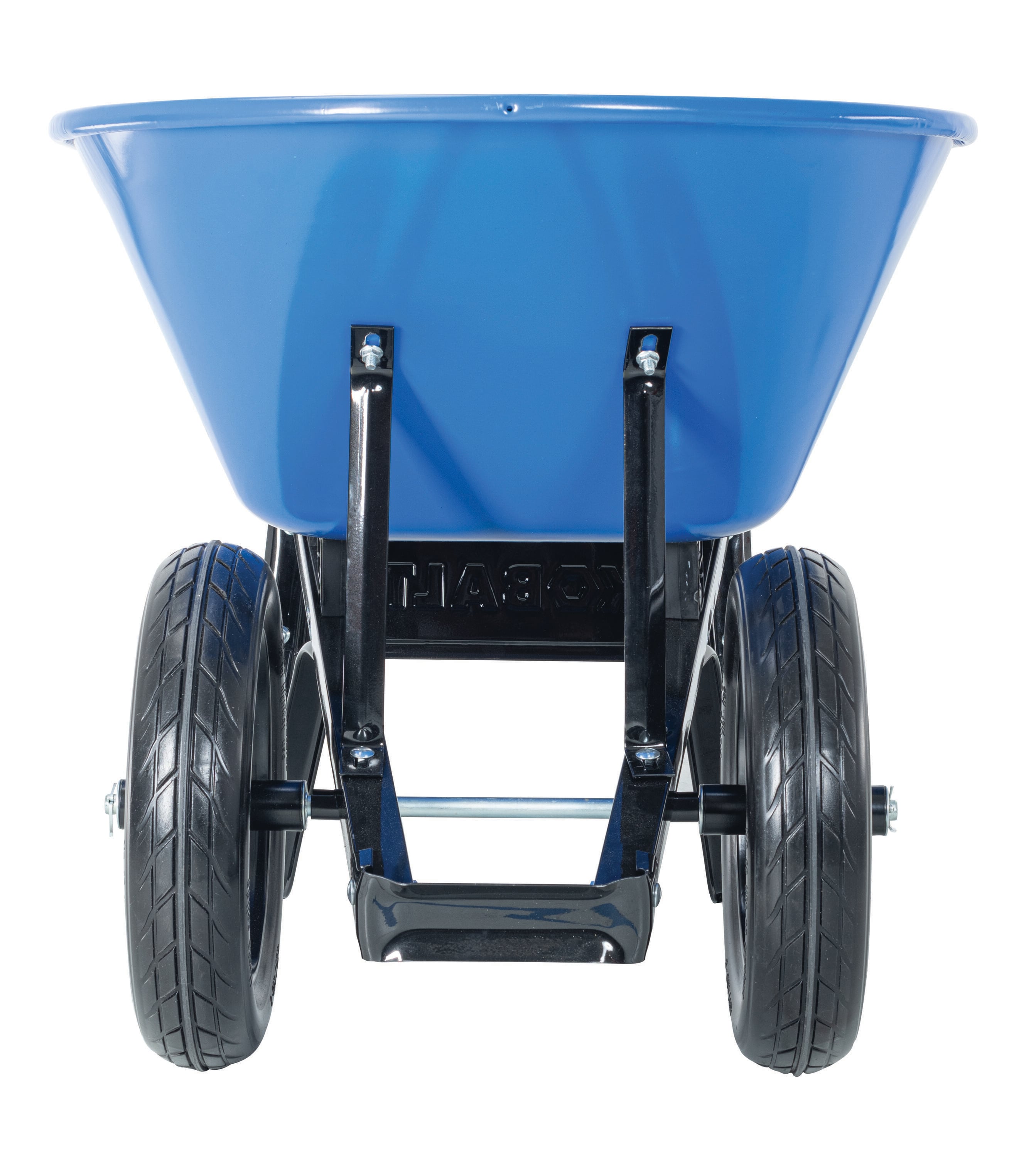 Two wheel wheelbarrow flat free tires hotsell