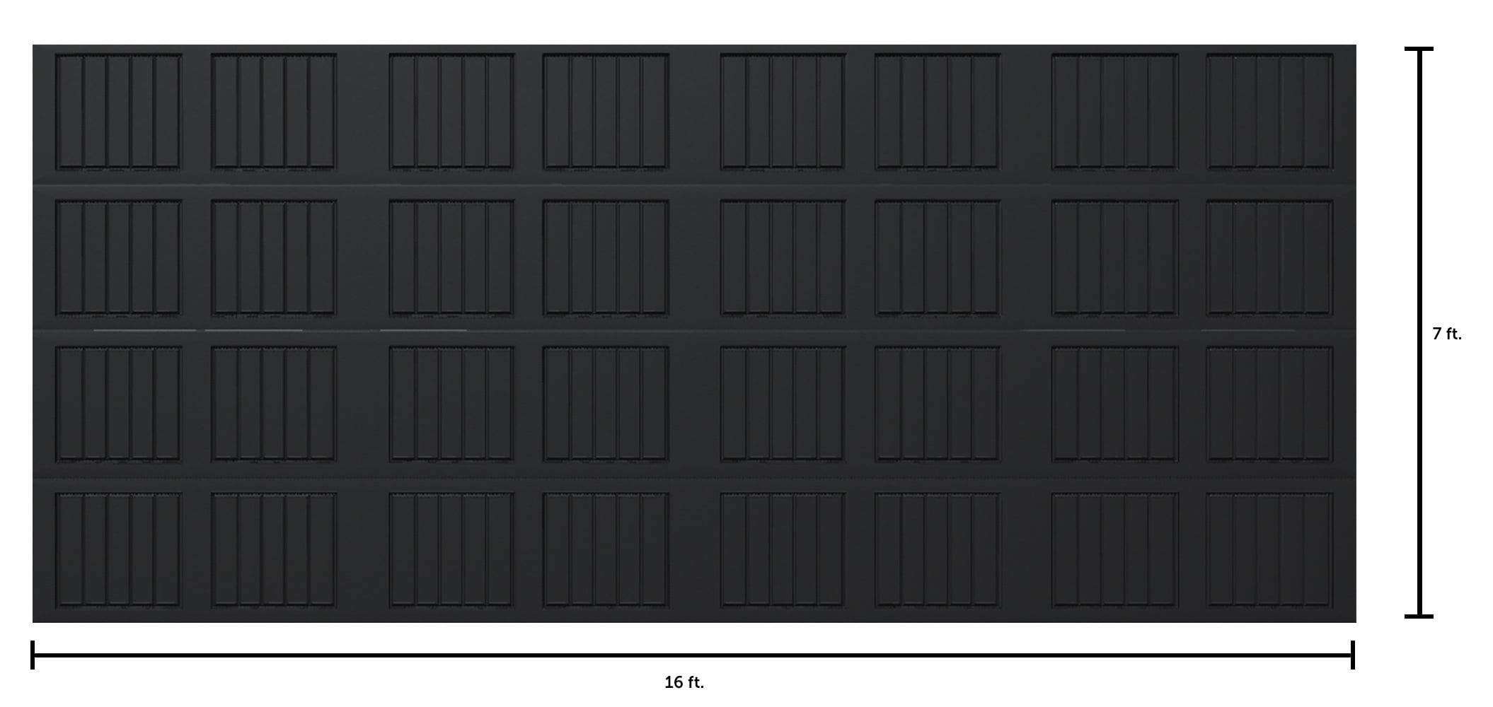 Wayne Dalton WD8300SBL167 Garage-Doors - View #2