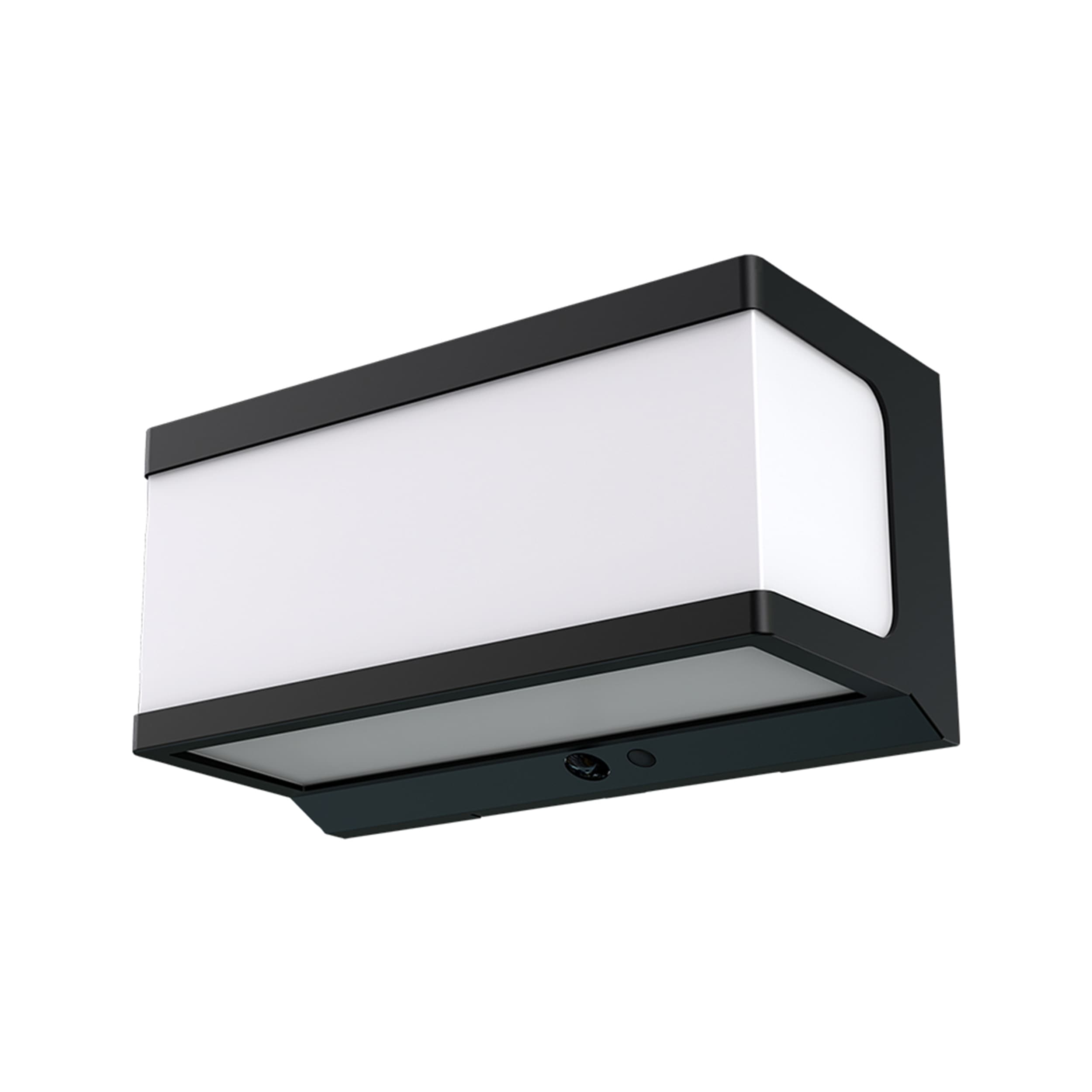 Beyond Solar Lunix Series Solar Wall Pack Light  2000 Lumens  Anti Glare  PIR Motion Sensor  IP54  4000K CCT