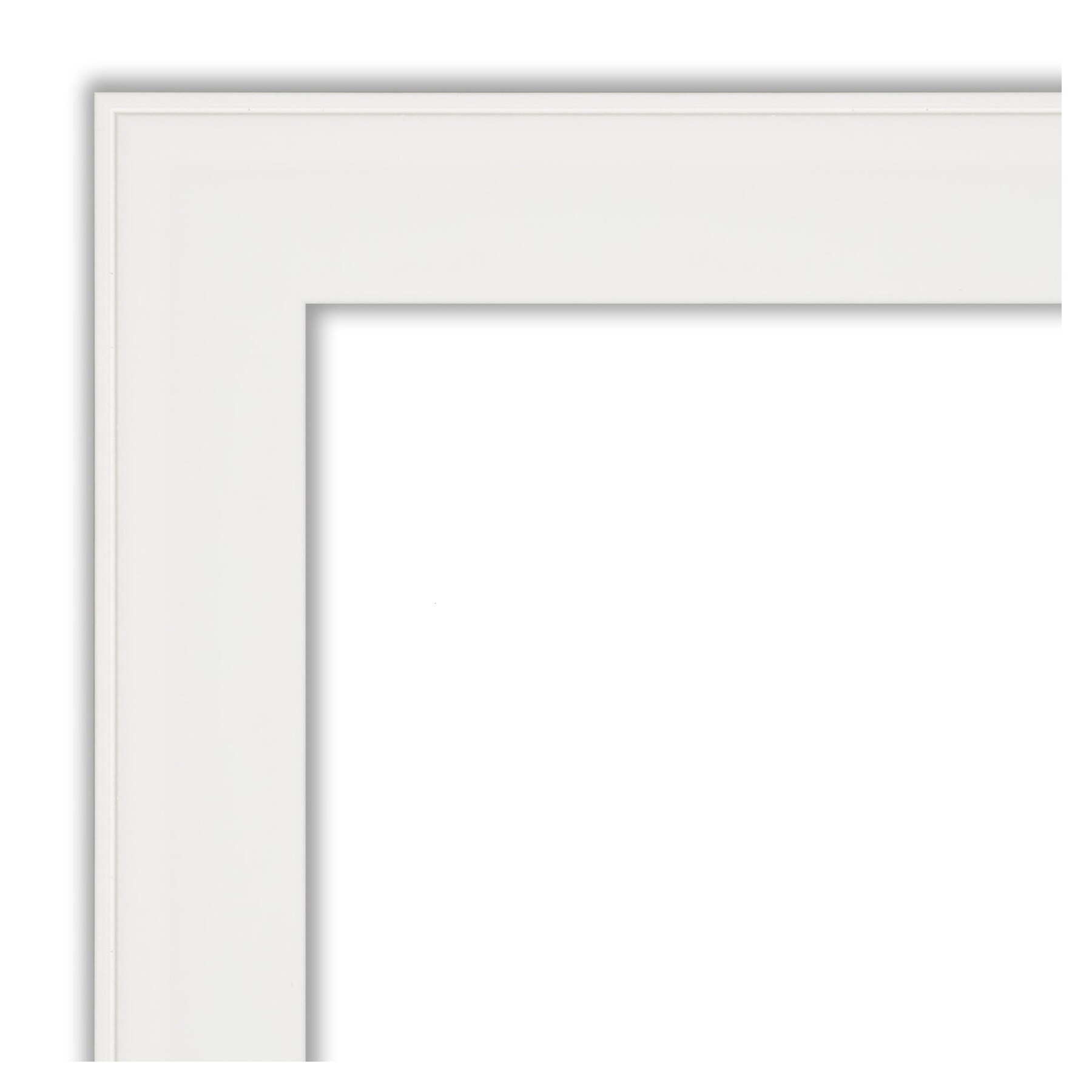 Amanti Art Vanity White Frame 21.38-in x 27.38-in Bathroom Vanity ...