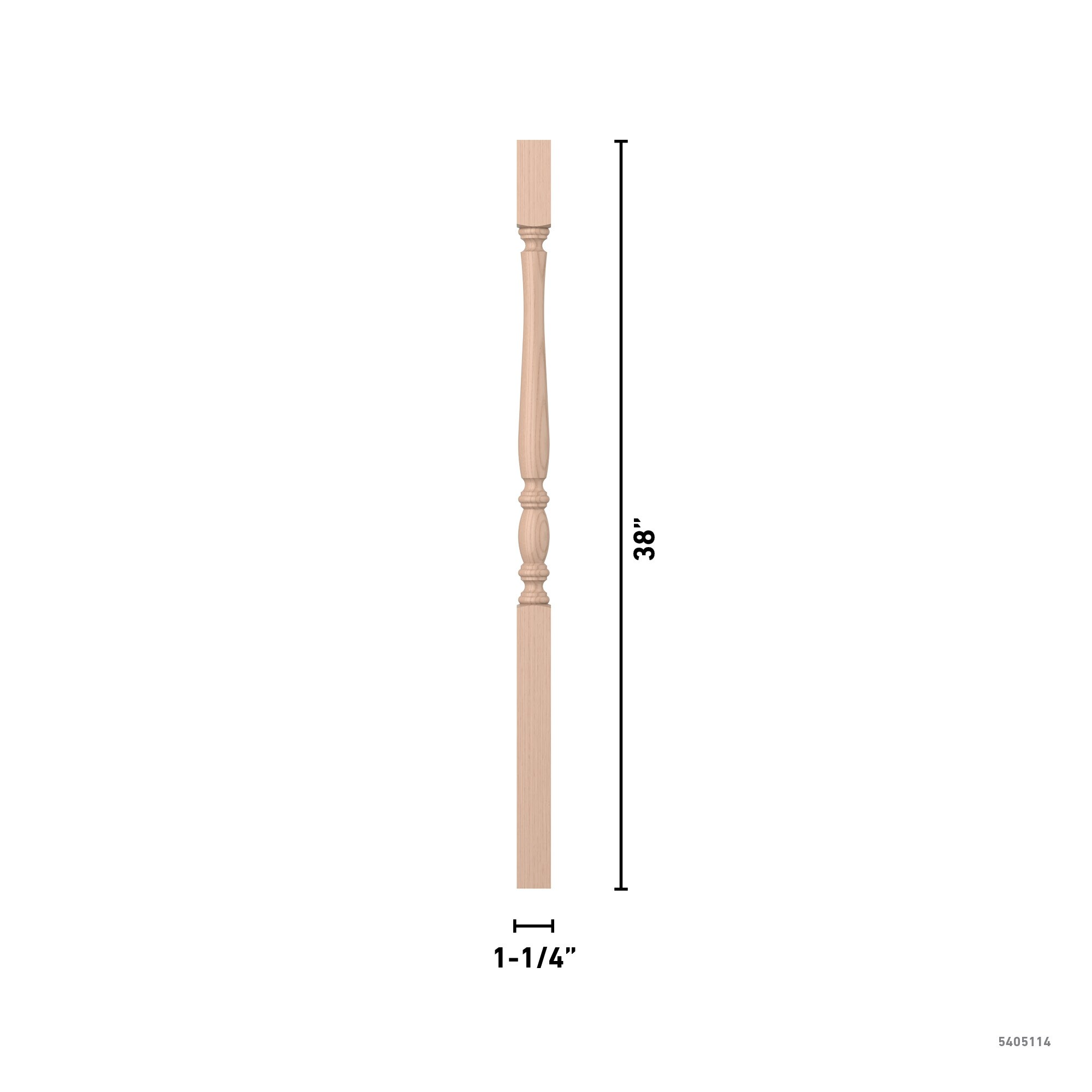 L.J. Smith Stair Systems LJP-2405-M 38 Interior-Stairpart-Balusters - View #4