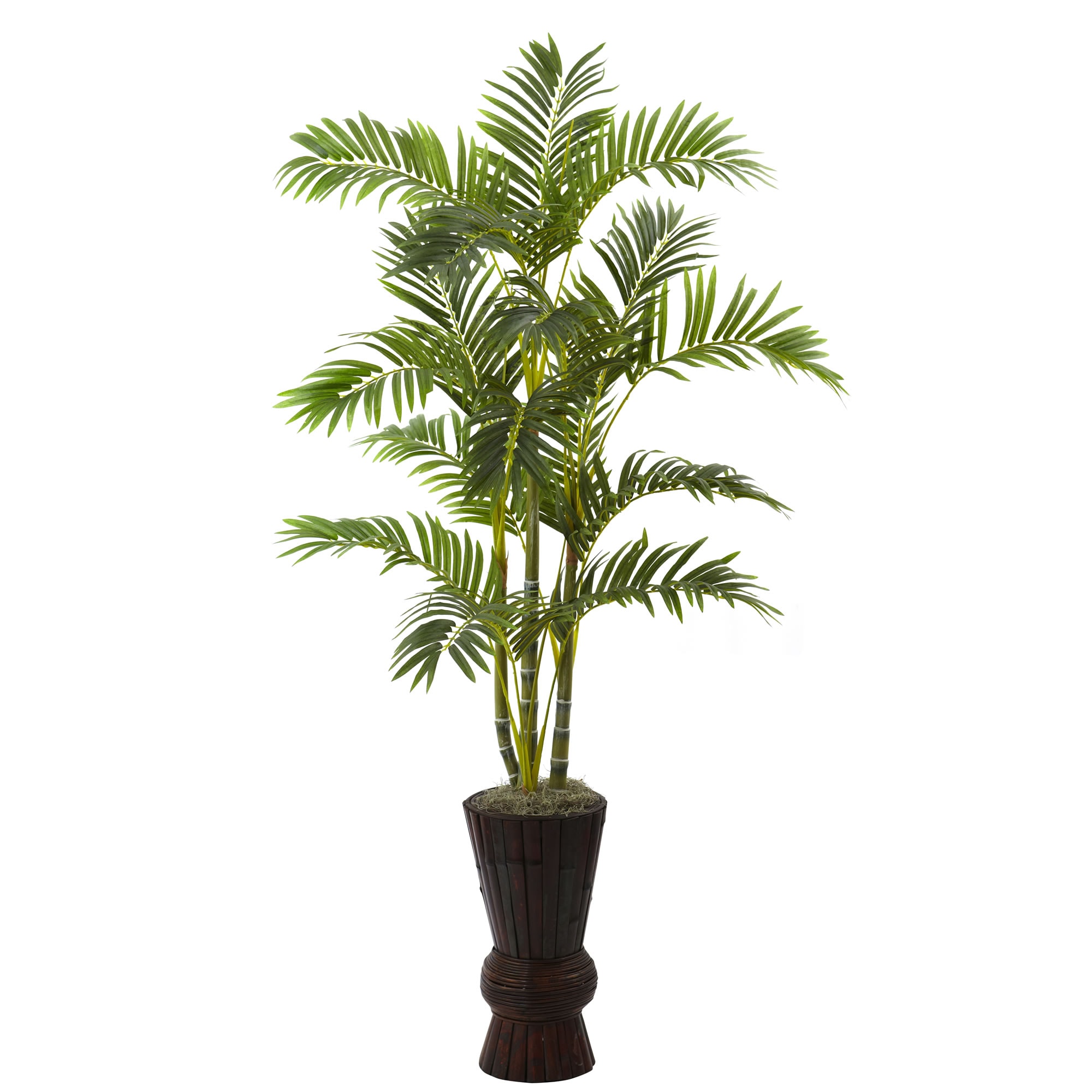 Nearly Natural 5927 62-Inches Green Indoor Floor Silk Artificial tree