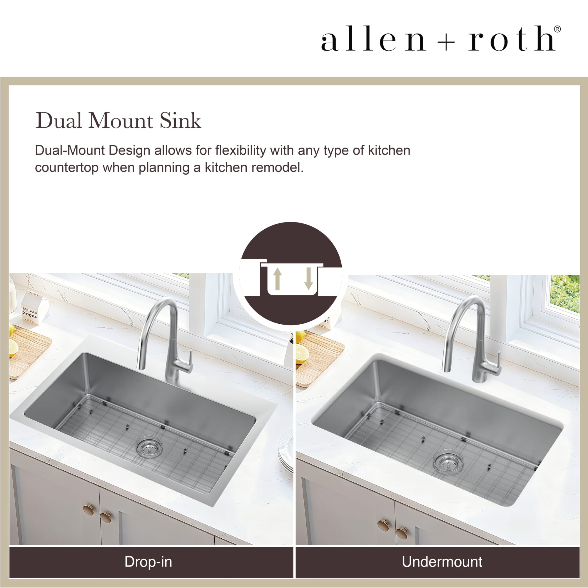 allen + roth FSDR3322A19-LF Kitchen-Sinks - View #4