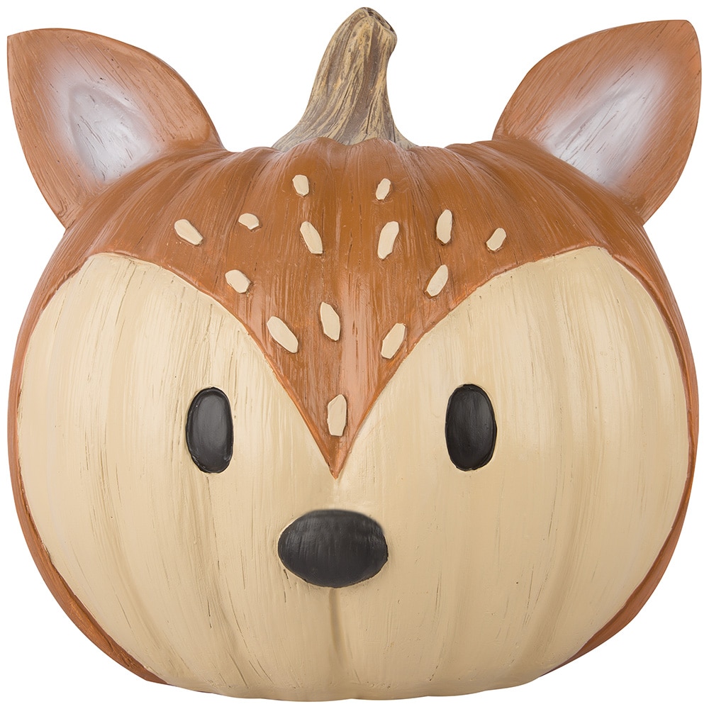 Holiday Living 552964 8.54-in Harvest Craft pumpkin