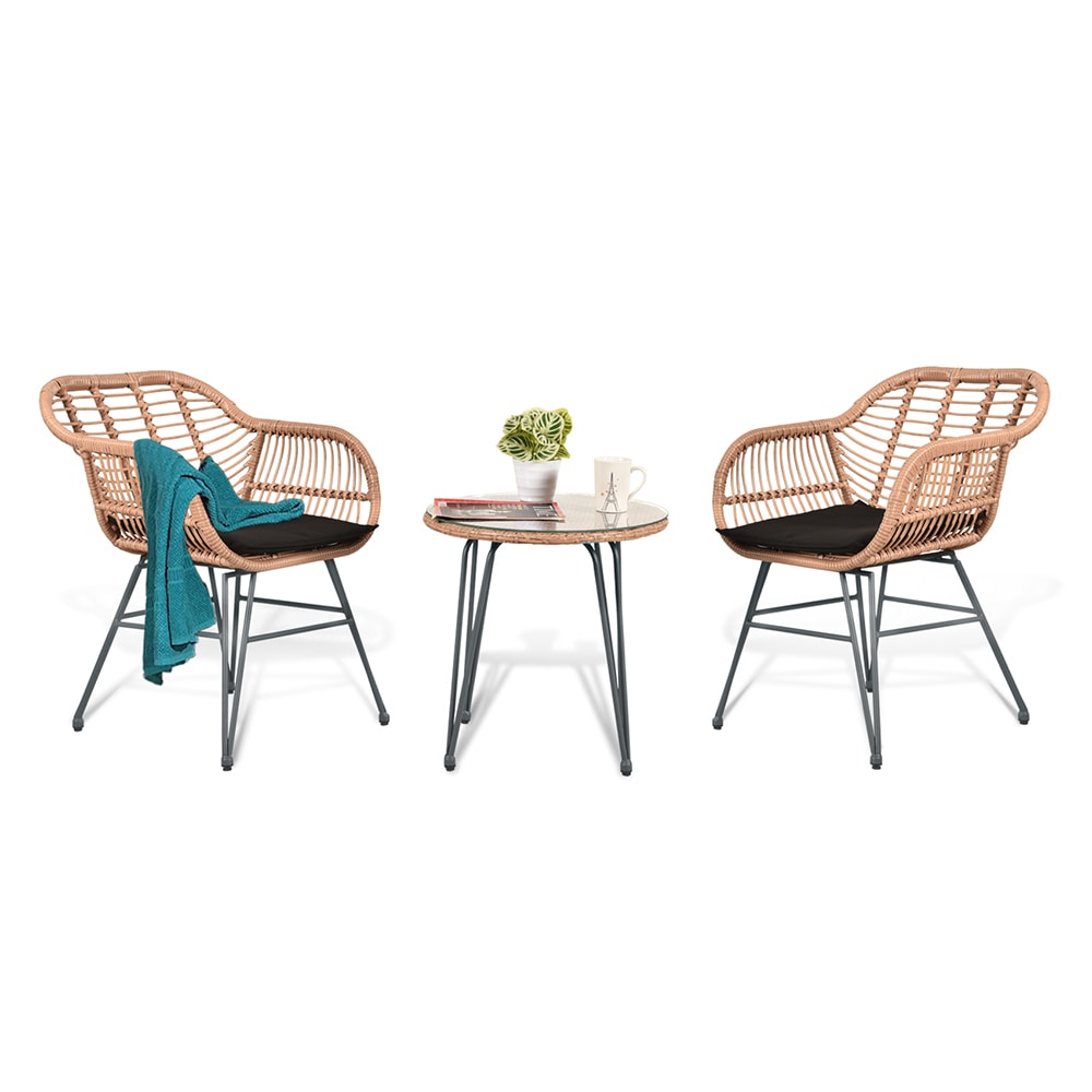 Grearden LS-HZNF013-BK Patio-Conversation-Sets - View #2