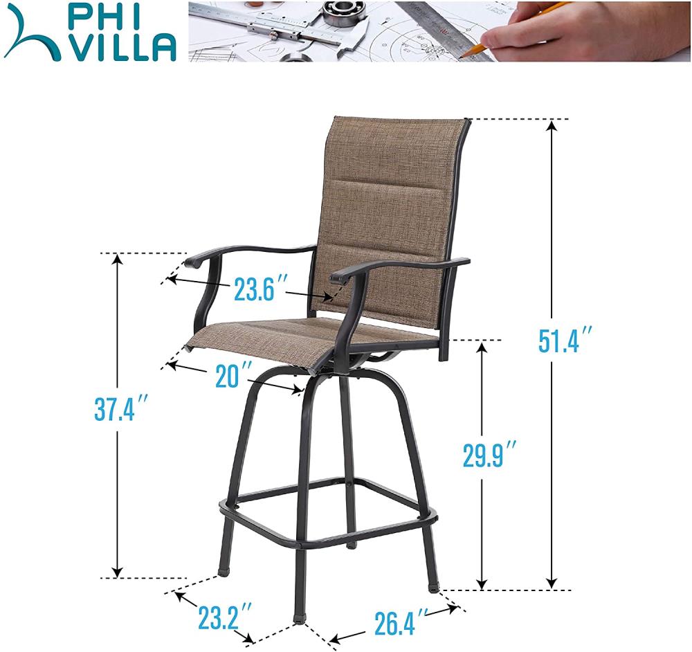 PHI VILLA E02GF097 Patio-Chairs - View #5
