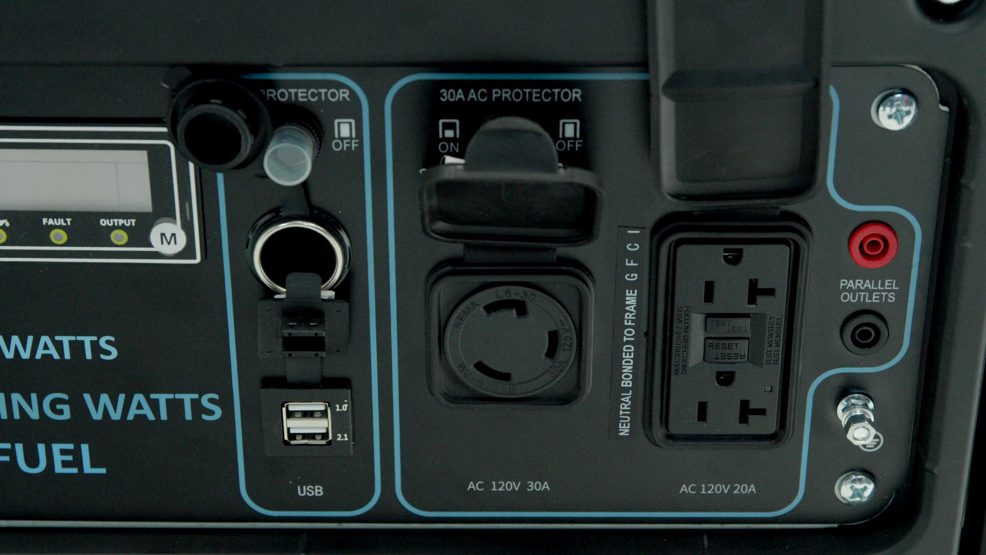 AIMS Power GEN3850W120VD Inverter-Generators - View #6