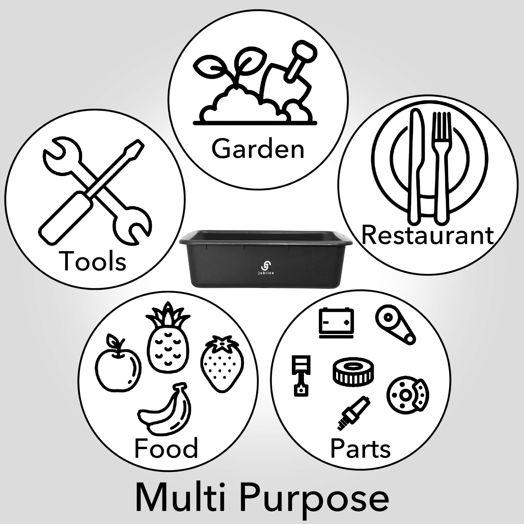 Jubilee JAN-BIN-2015-BLK Janitorial-Products - View #6