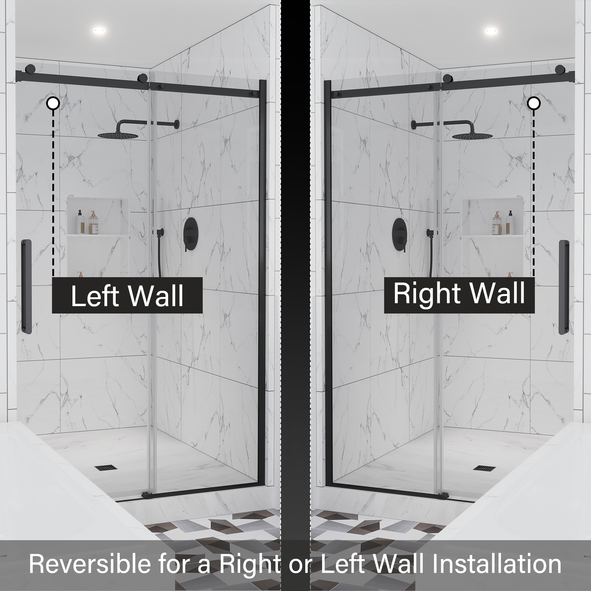 CASAINC SL-TL-D76 Shower-Doors - View #6