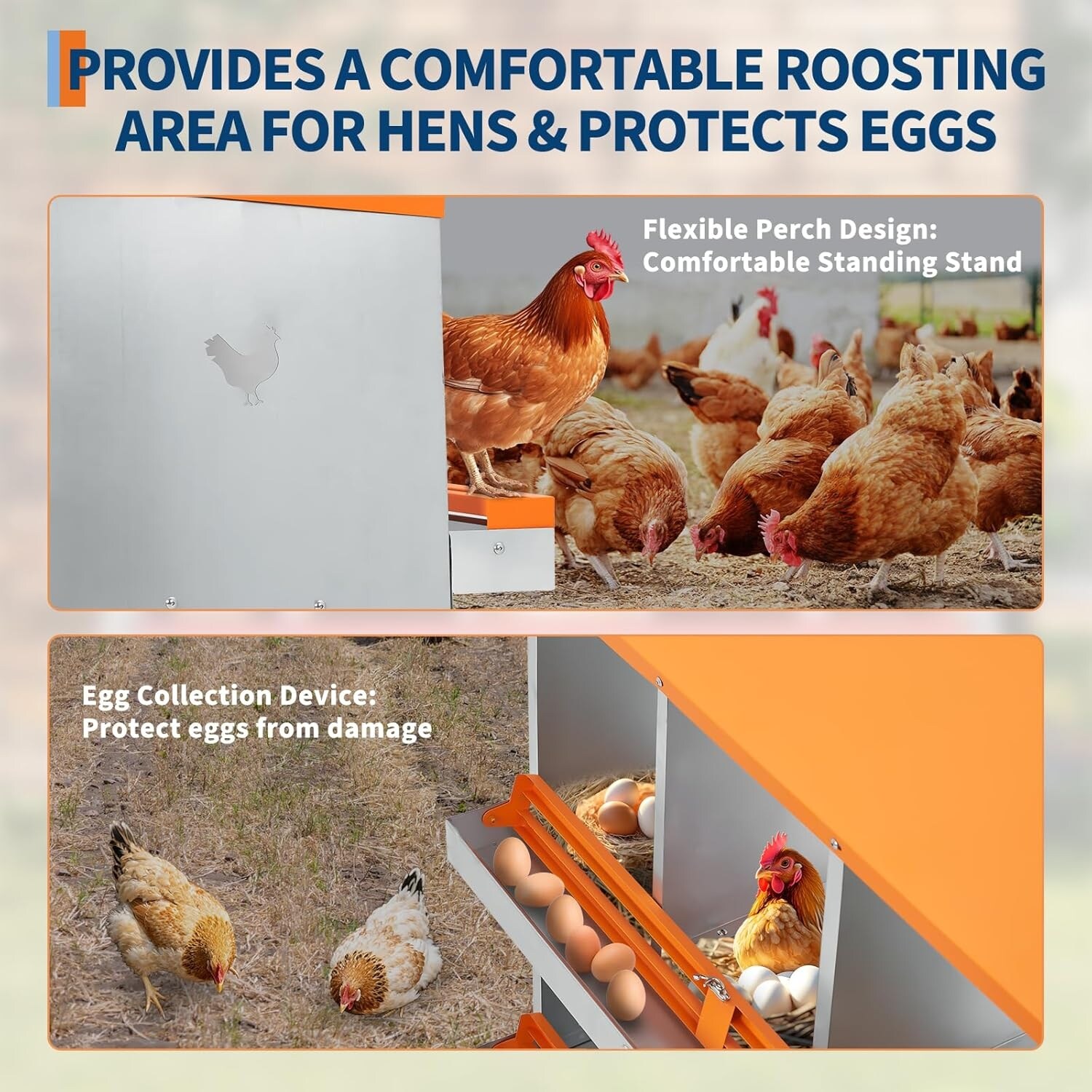 GarveeLife LMYJW-5780 Chicken-Coops-Rabbit-Hutches - View #4