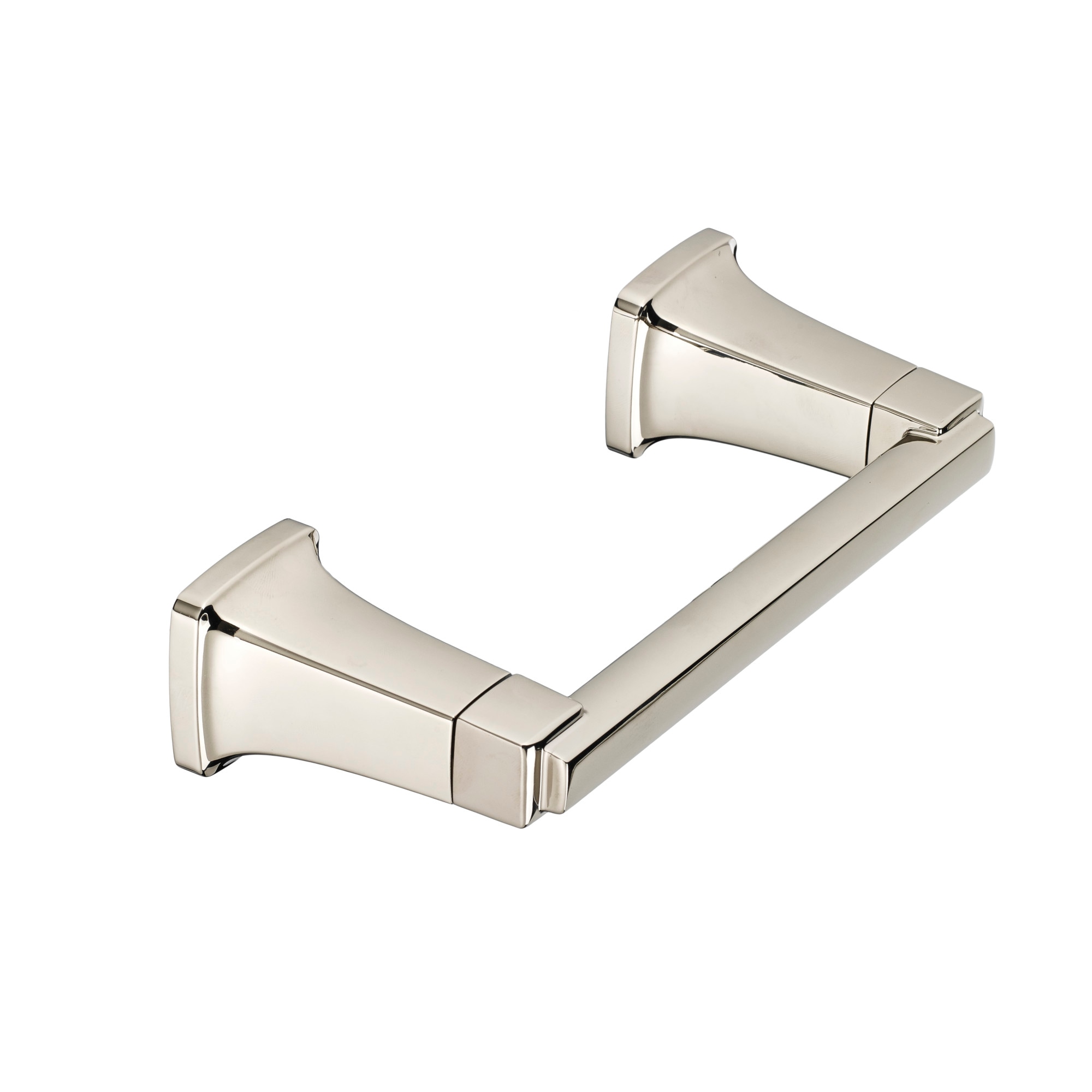American Standard 7353230.013 Polished nickel Wall mount Pivot Toilet Paper Holder 1 -Rolls with Storage