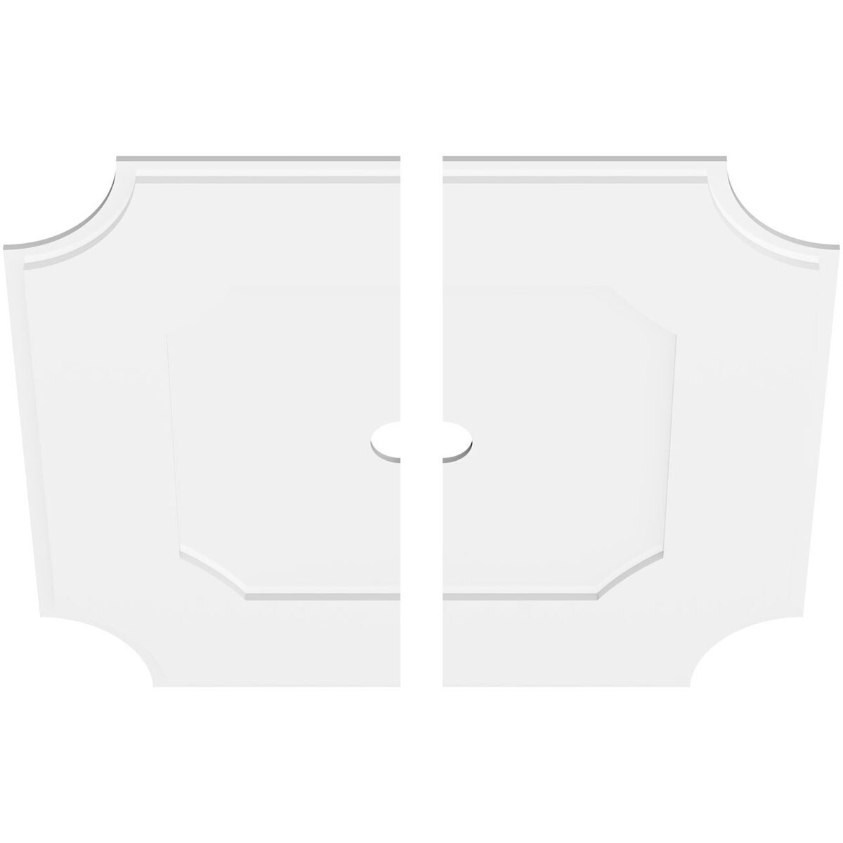 Ekena Millwork CMP38LE2-03000 Ceiling-Medallions - View #2