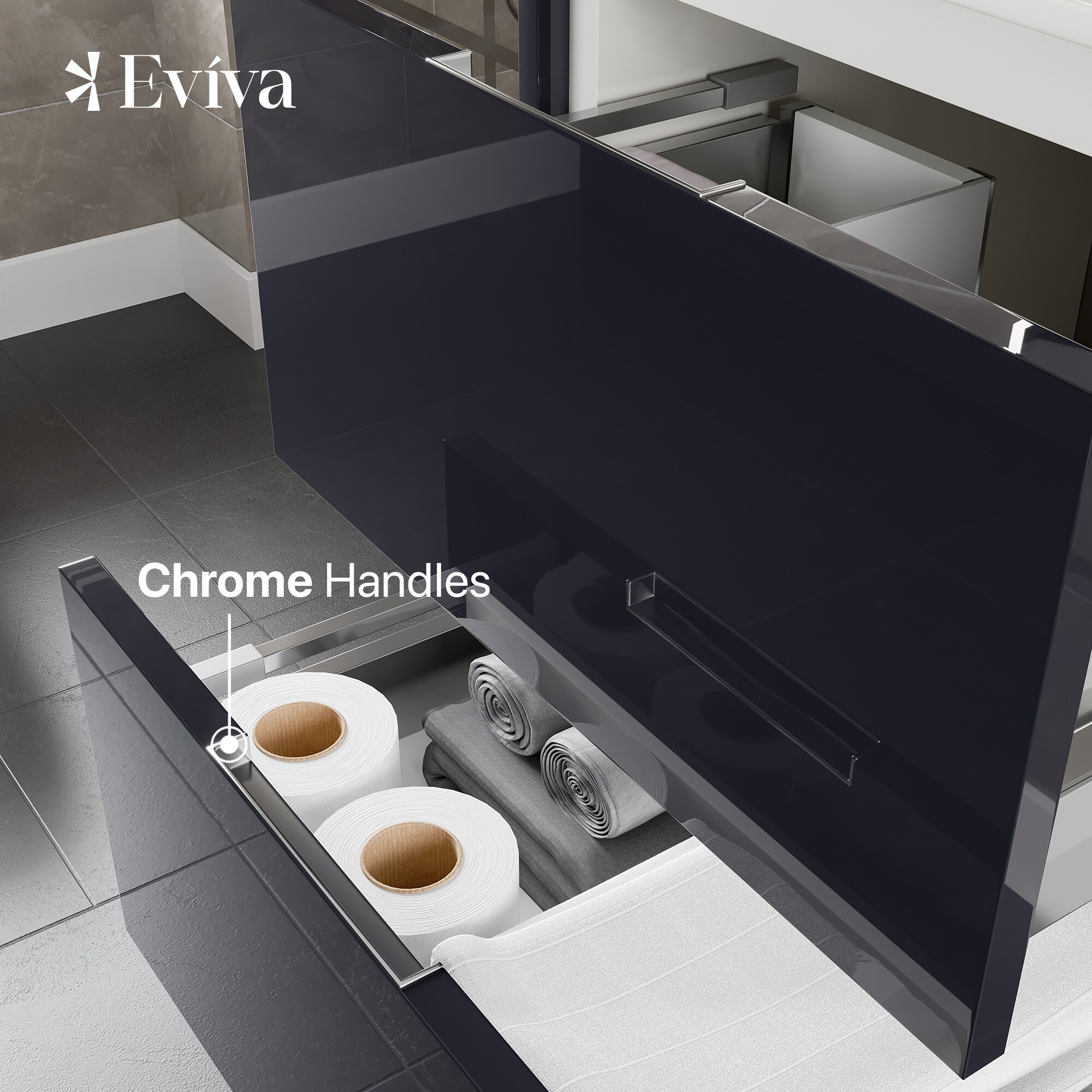 Eviva EVVN564-24DGR Bath-Vanity-Combo - View #3