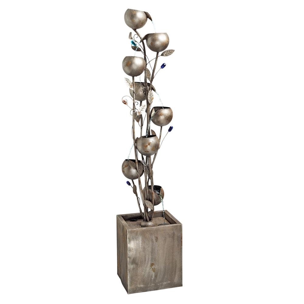 Design Toscano FU71751 69-in H Metal Outdoor Fountain Statue Pump Included
