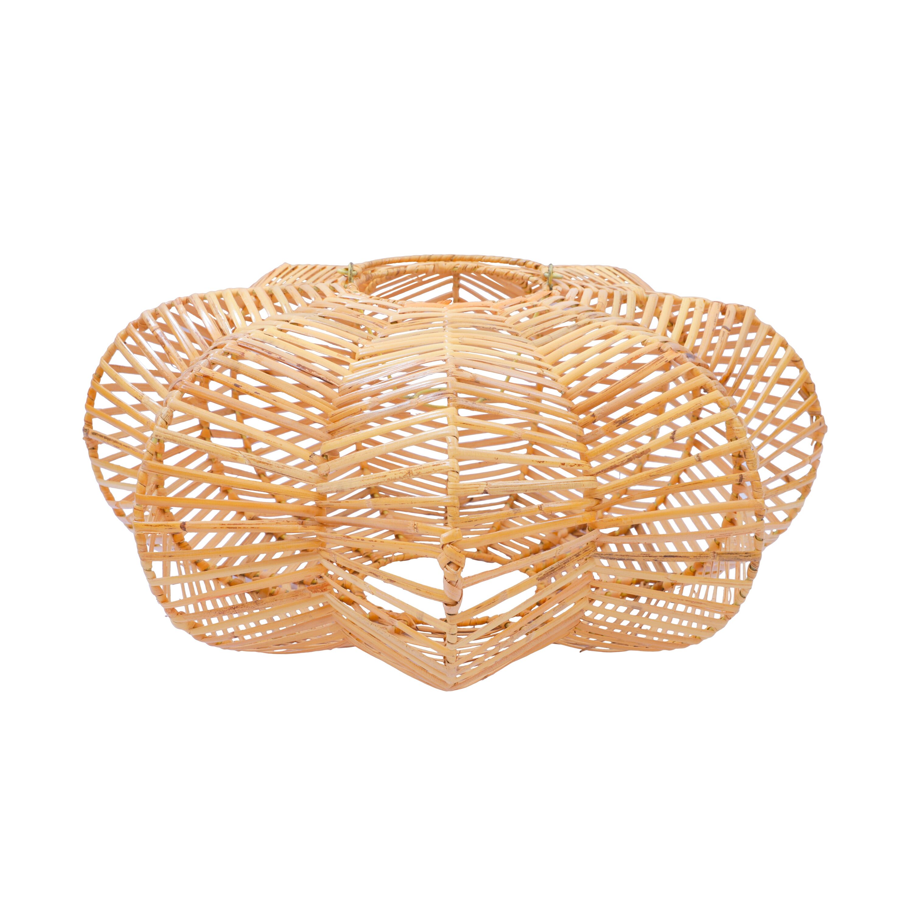 The Artisan & Company - Carambola Rattan Pendant Light