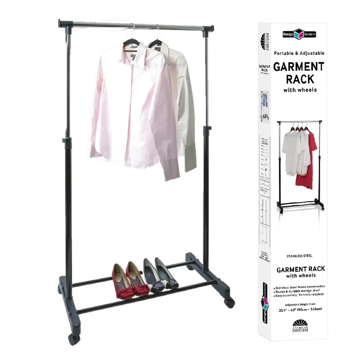J&V TEXTILES 688 Garment-Racks - View #6