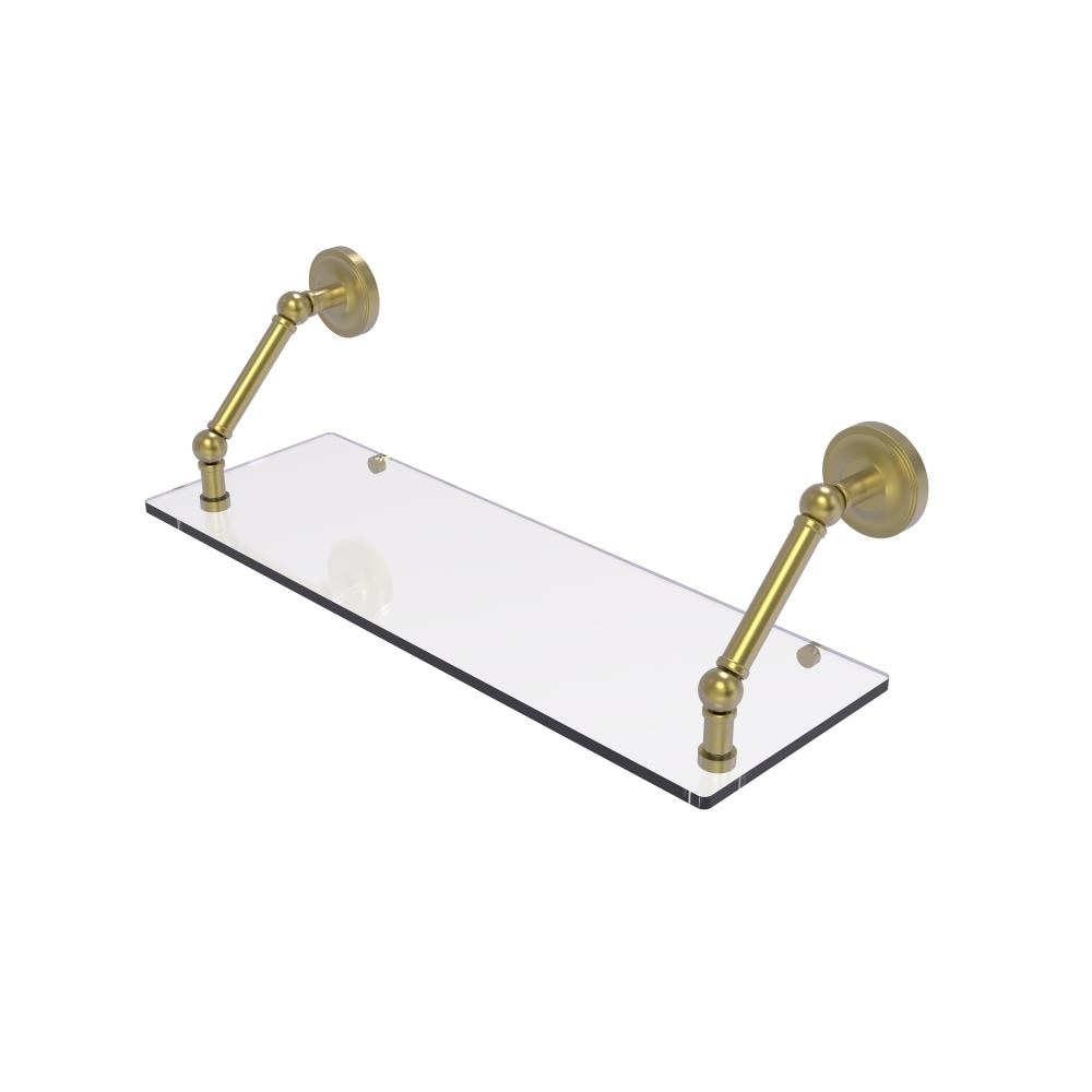 Allied Brass PR-1-24-SBR Prestige Regal Satin Brass Wall mount Bathroom Shelf ( 24-in x 8-in x 8-in )