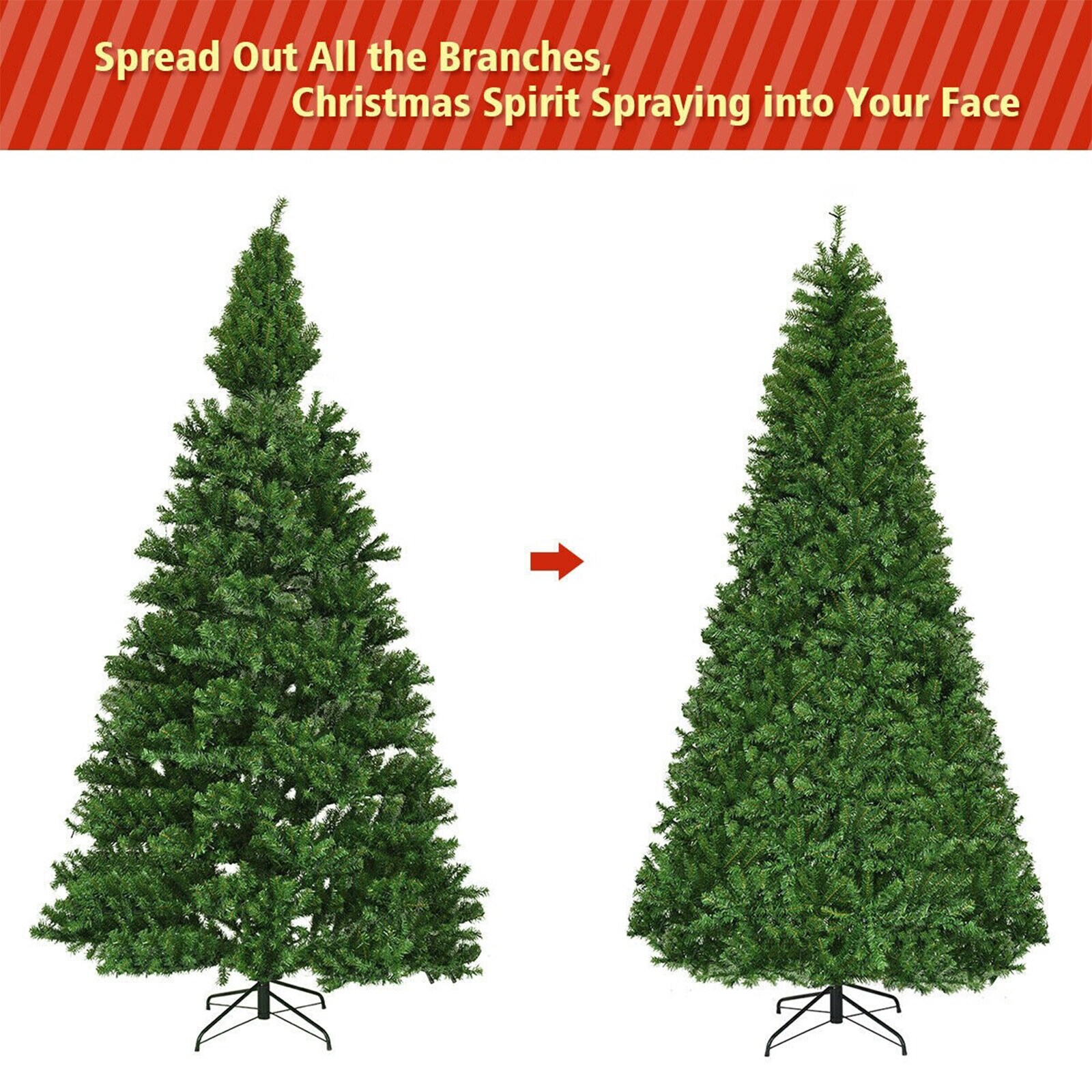 WELLFOR CM-HPY-20682 Artificial-Christmas-Trees - View #12