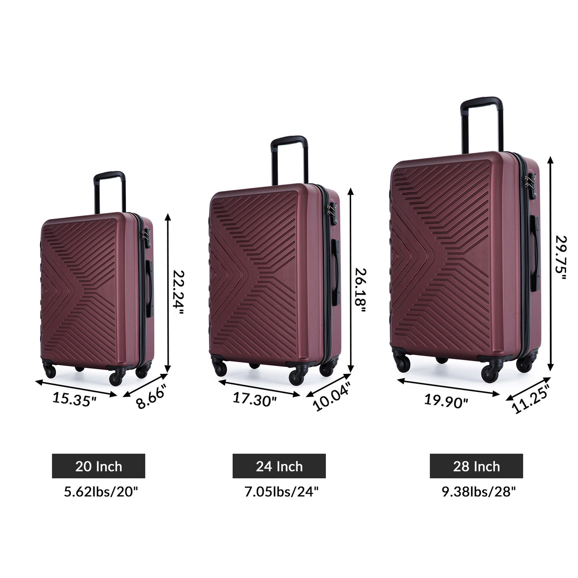 SINOFURN SYD9400018BY Luggage-And-Luggage-Sets - View #2
