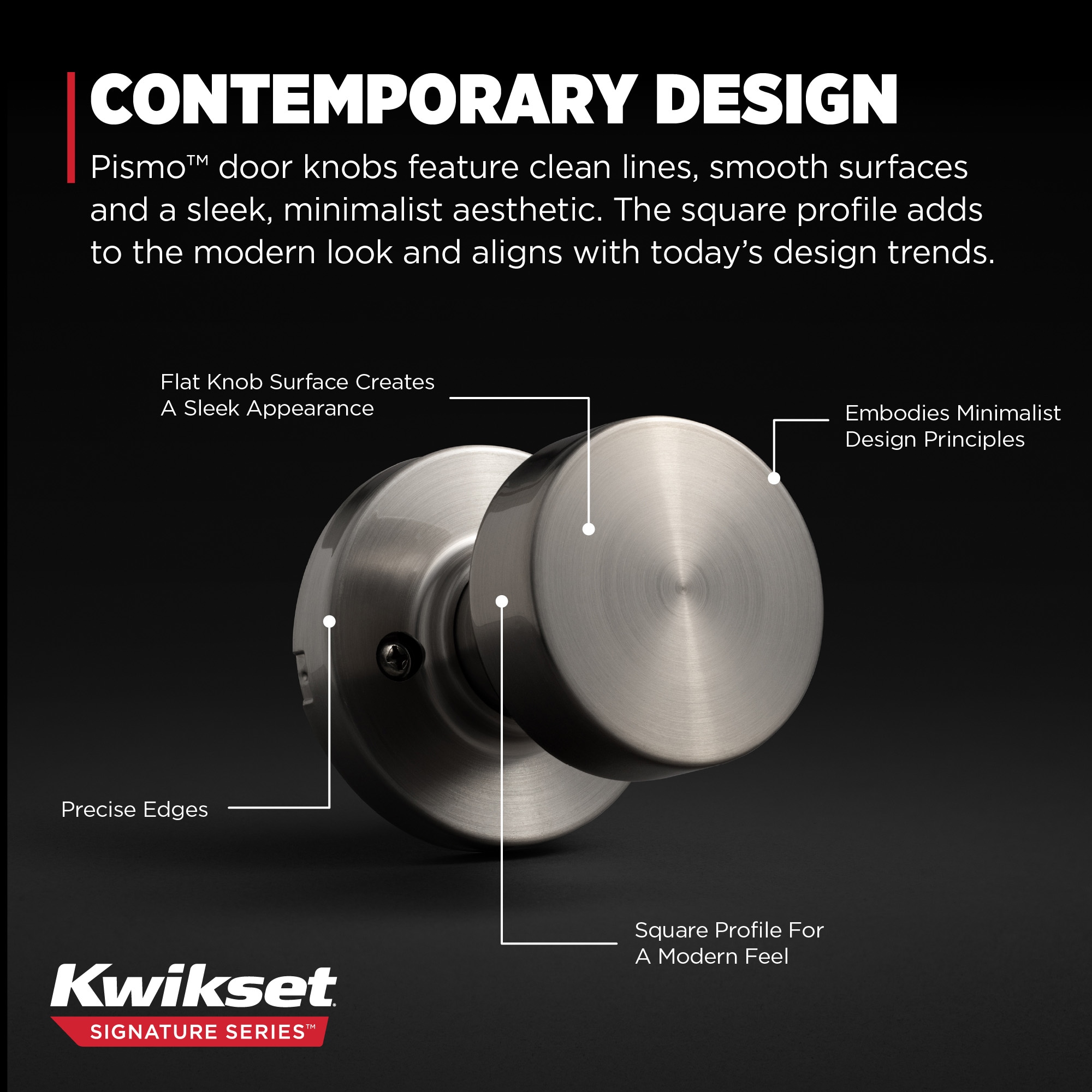 Kwikset Signature Series 788PSK RDT 15 CP Door-Knobs - View #5