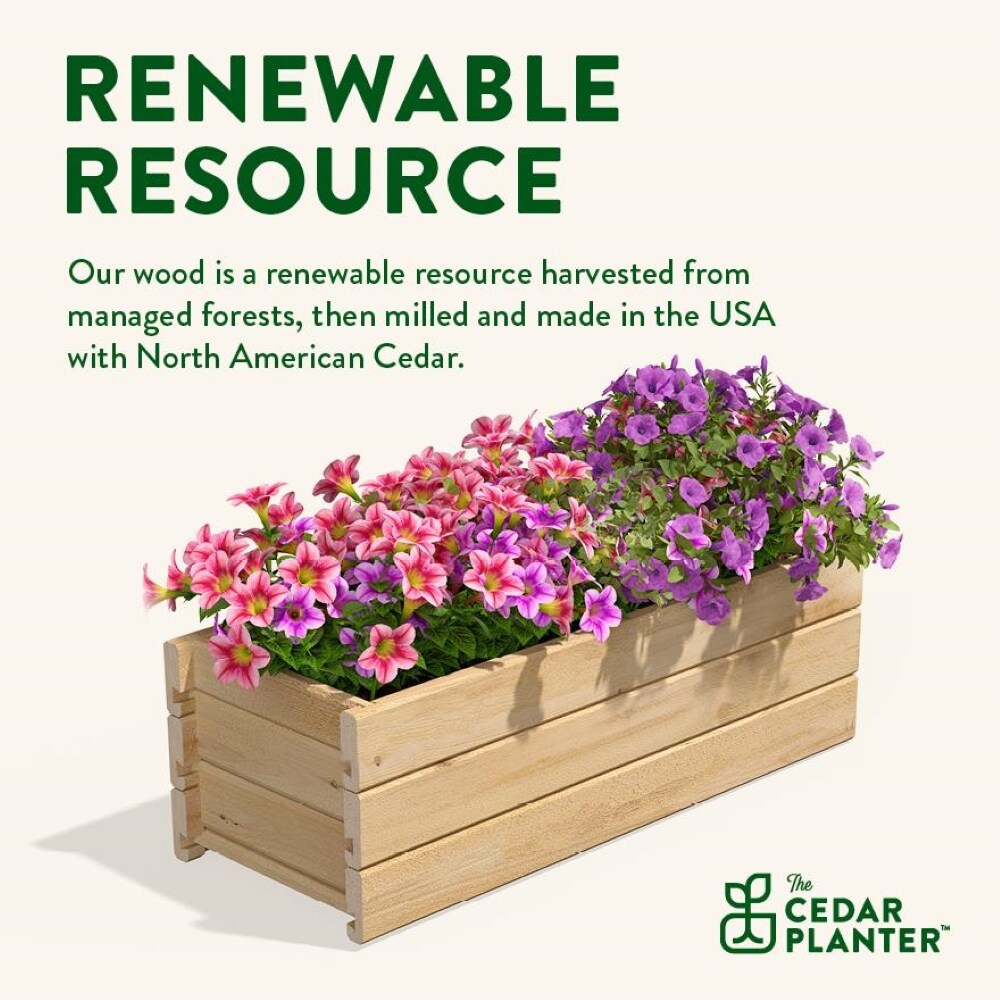 Greenes Fence RCPB1132H3 Planter-Window-Box - View #3