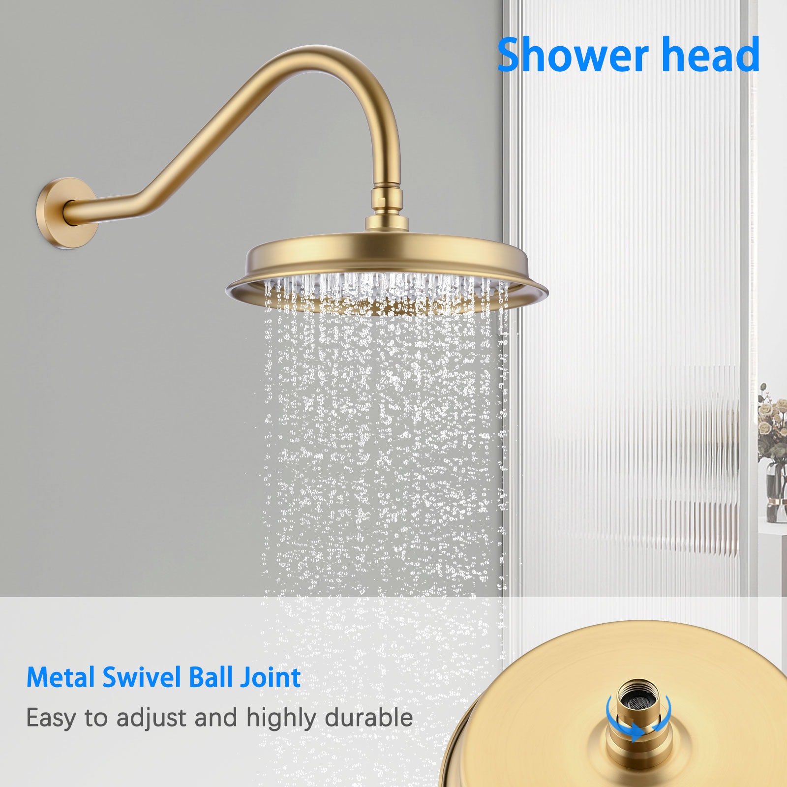 Mondawe MD-KL33589 Showerhead-Bar-Panels - View #5
