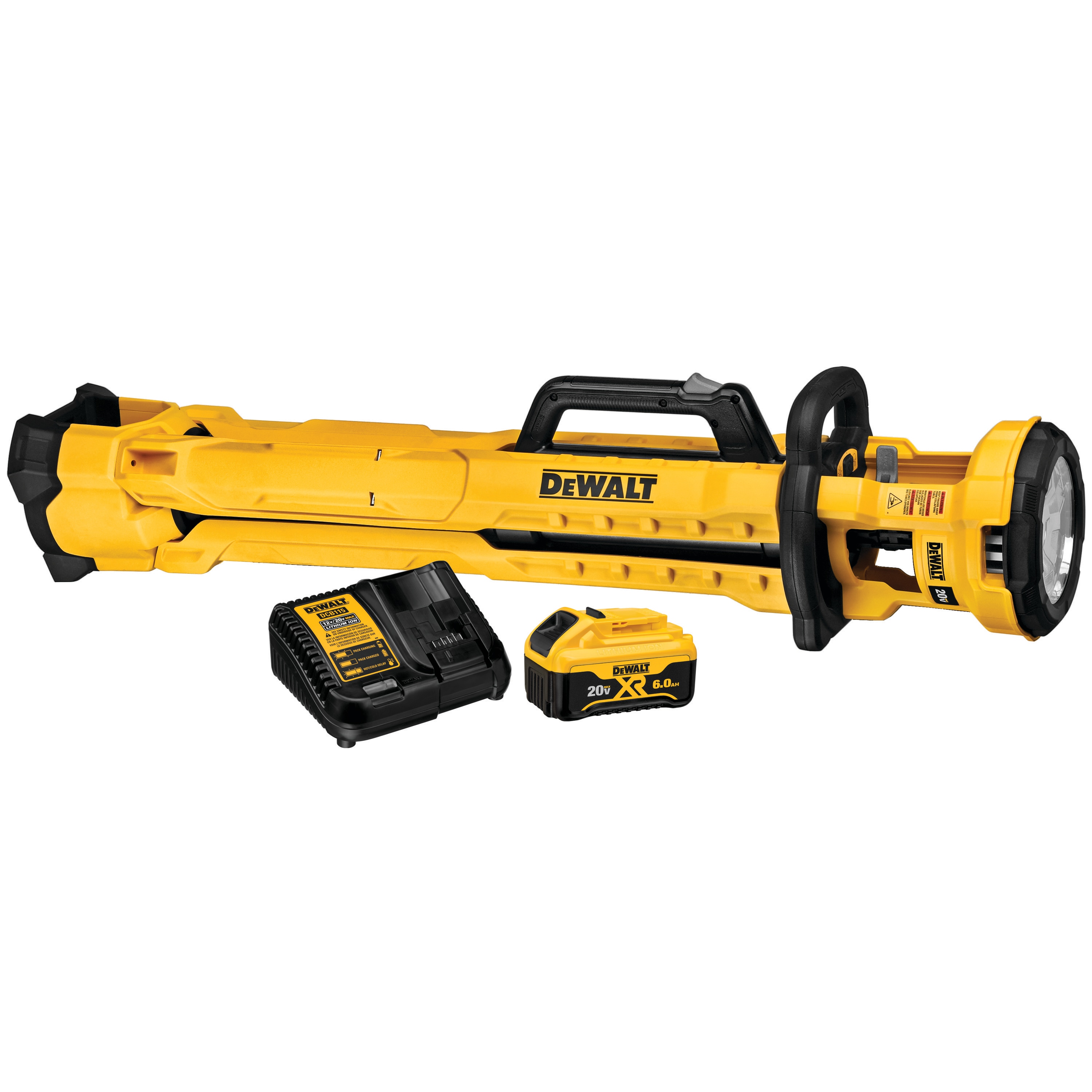 Cat 400-Lumen LED Yellow Battery-operated Rechargeable Portable