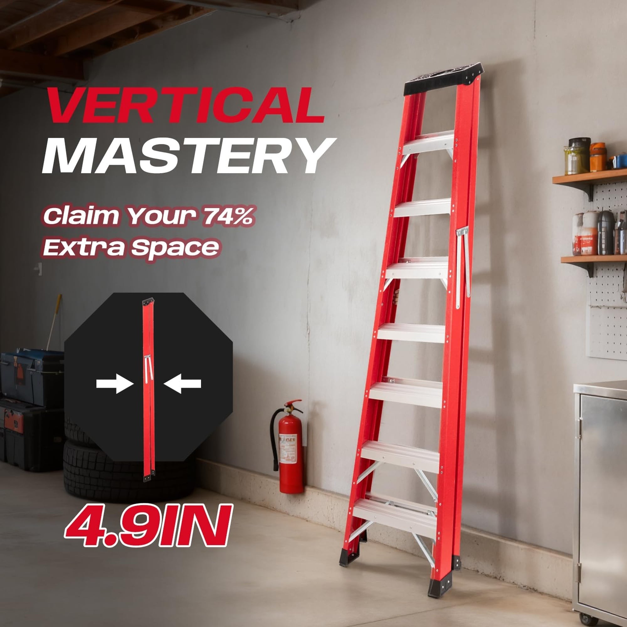 Numhew NHBEN538005 Step-Ladders - View #3