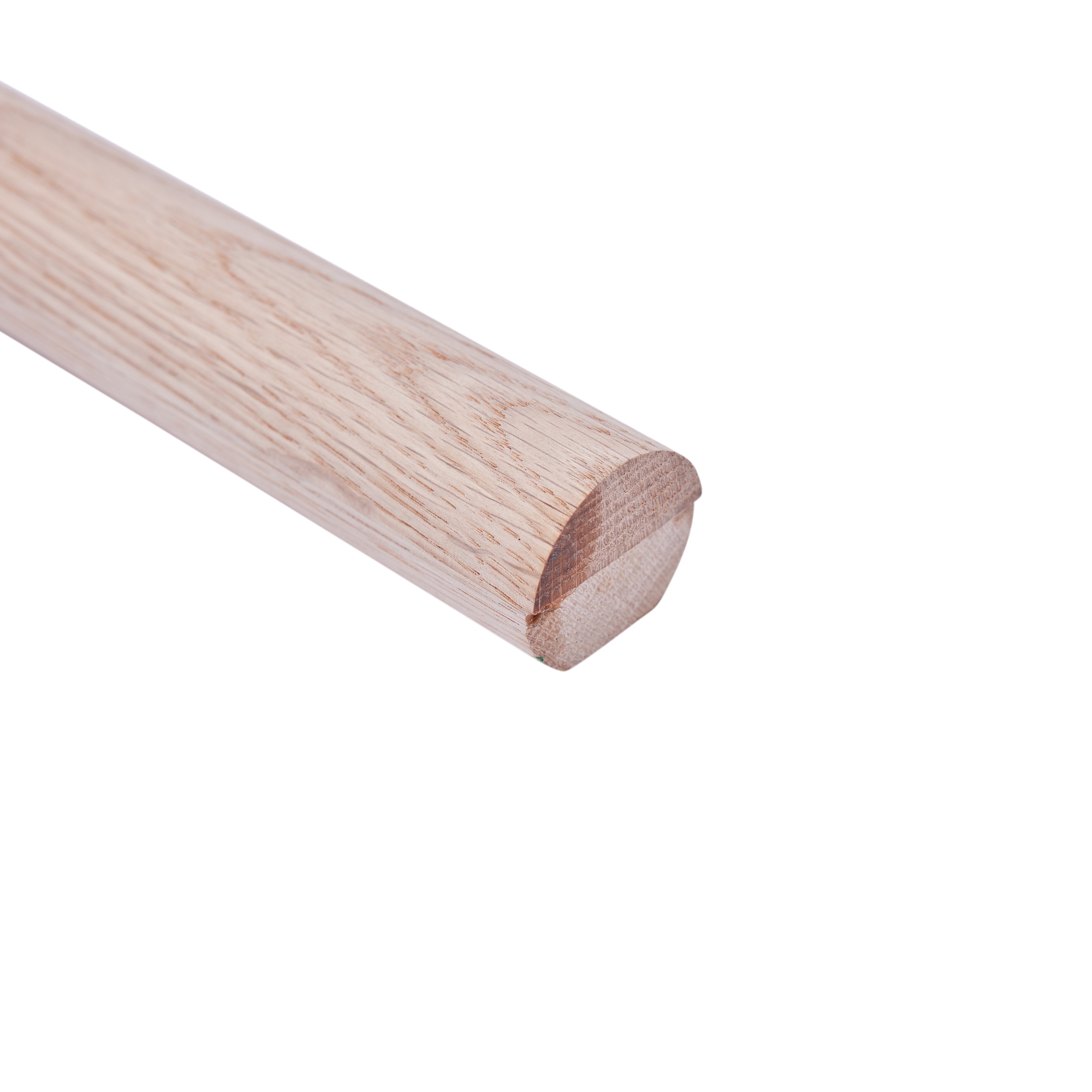  6040 8ETOAK 1.75-in x 96-in Unfinished Unfinished Wood Red oak Wall rail