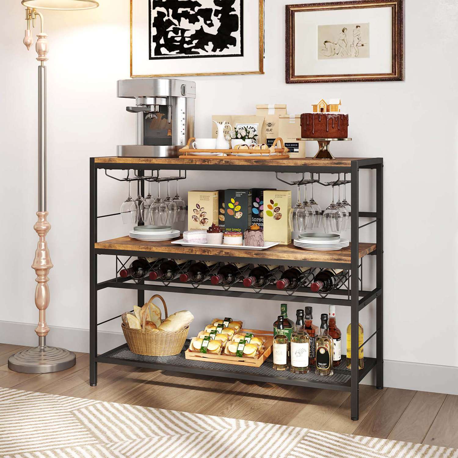 Costway HCST04873 Wine-Racks - View #2