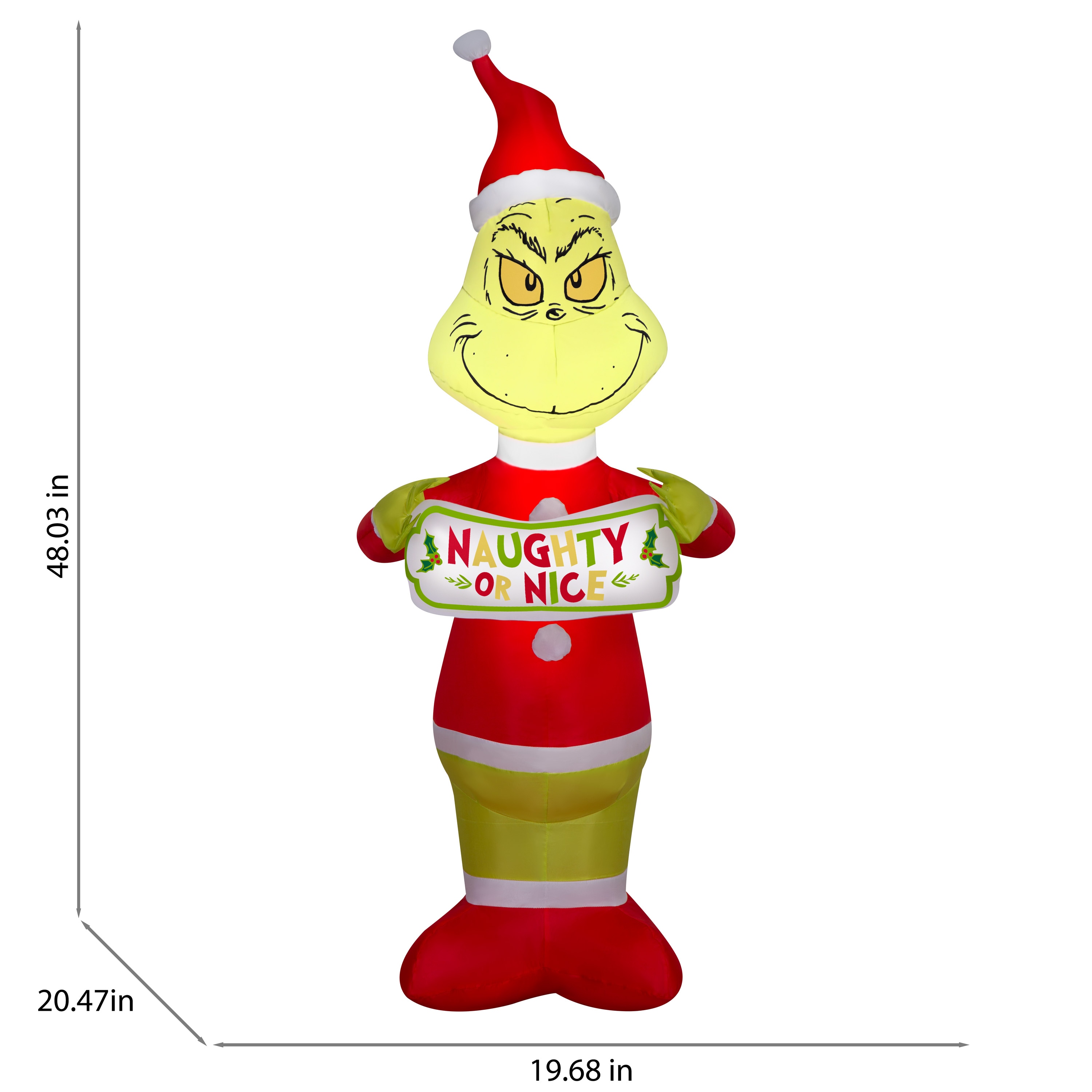 Grinch 886309 Christmas-Inflatables - View #3